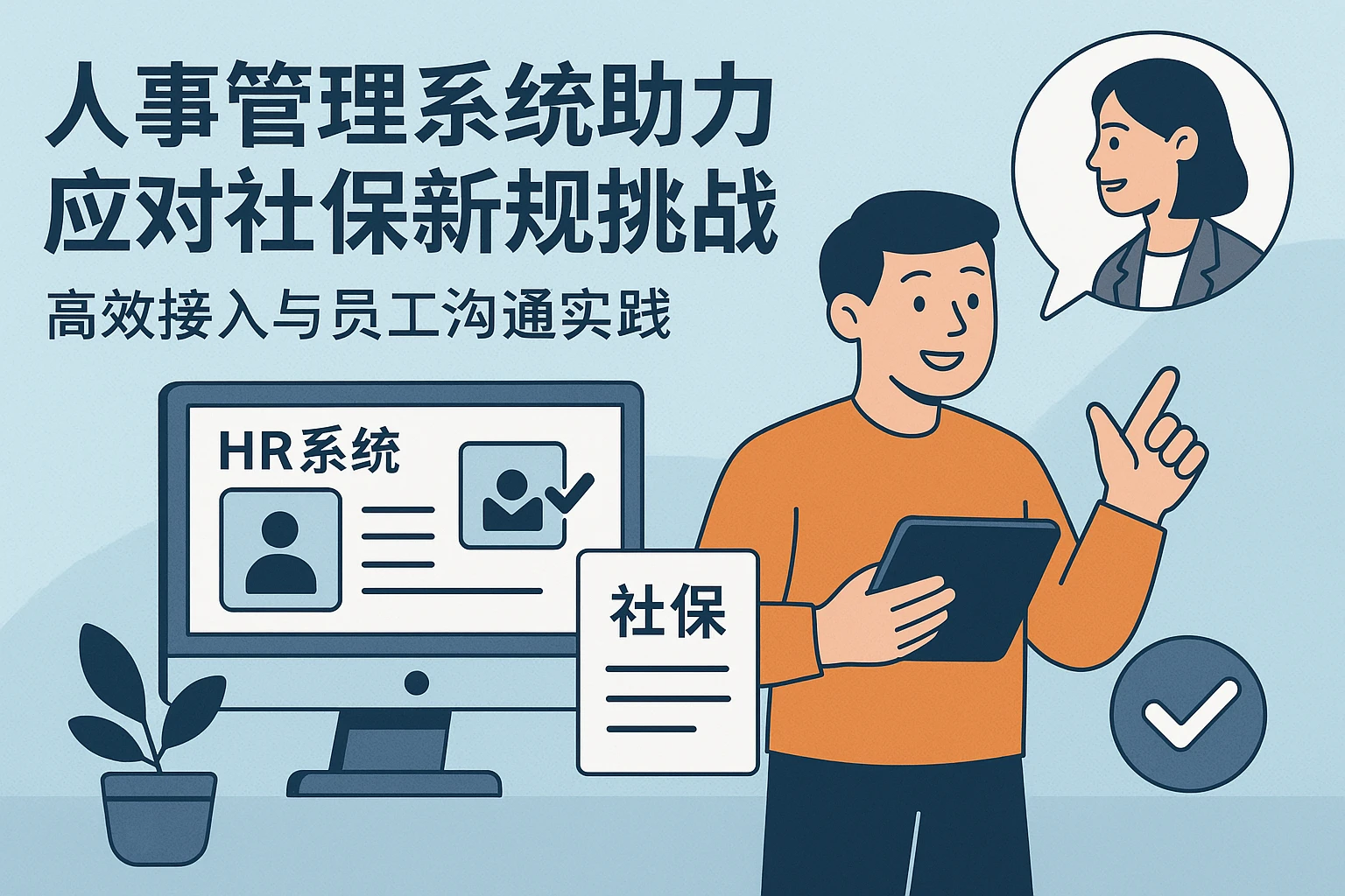 人事管理系统助力应对社保新规挑战——高效接入与员工沟通实践