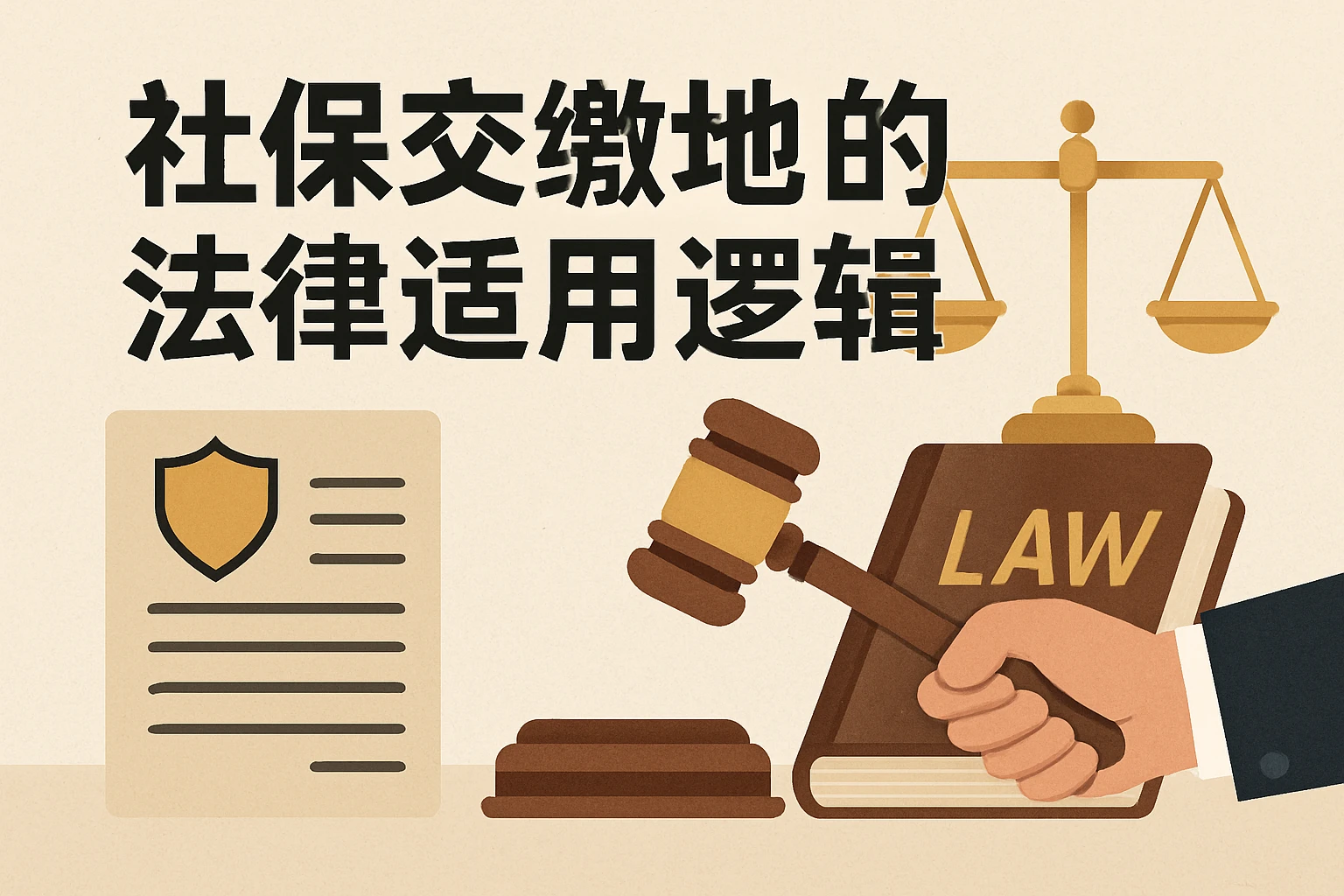 社保交缴地的法律适用逻辑