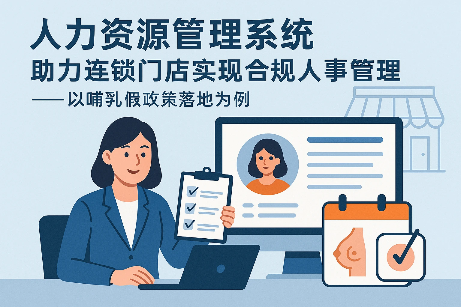 人力资源管理系统助力连锁门店实现合规人事管理——以哺乳假政策落地为例