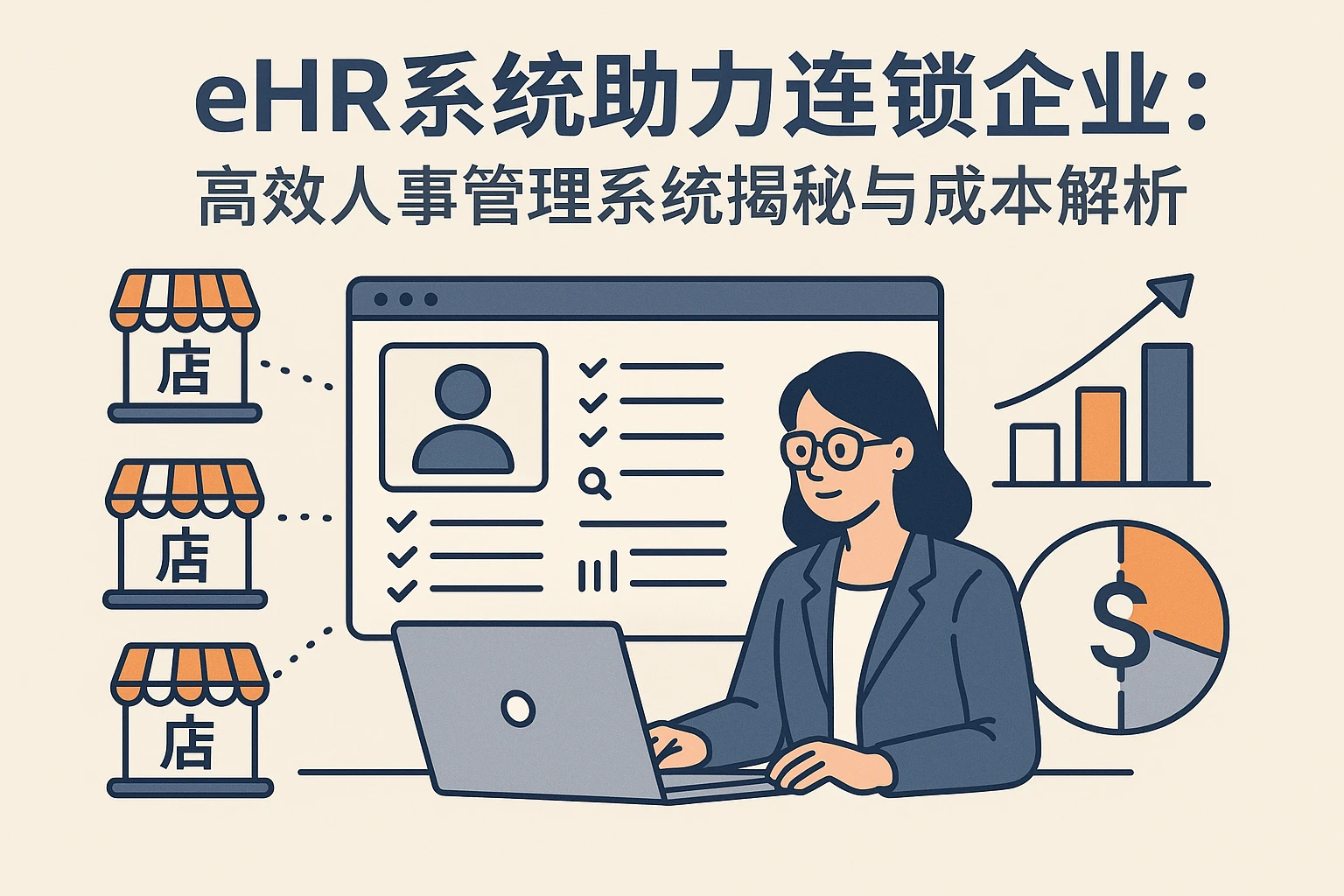 eHR系统助力连锁企业：高效人事管理系统揭秘与成本解析