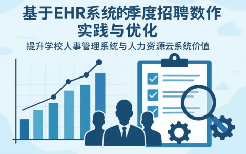 基于EHR系统的季度招聘数据分析实践与优化——提升学校人事管理系统与人力资源云系统价值