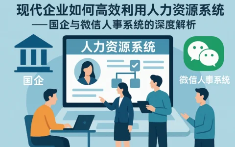 现代企业如何高效利用人力资源系统——国企与微信人事系统的深度解析