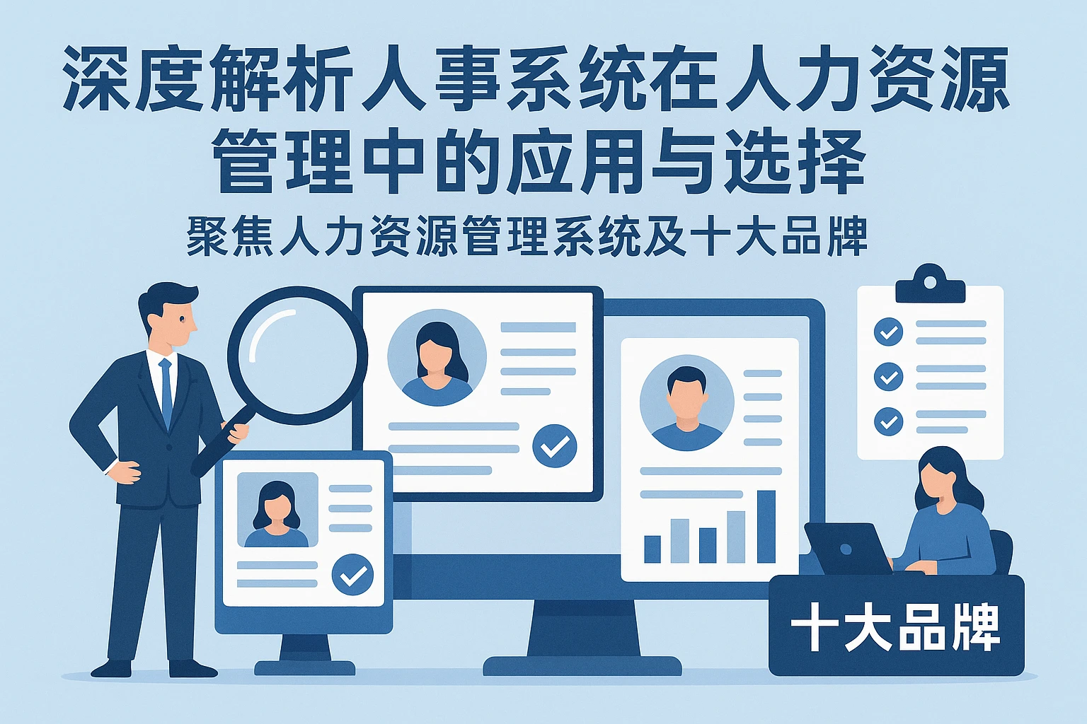 深度解析人事系统在人力资源管理中的应用与选择——聚焦人力资源管理系统及十大品牌