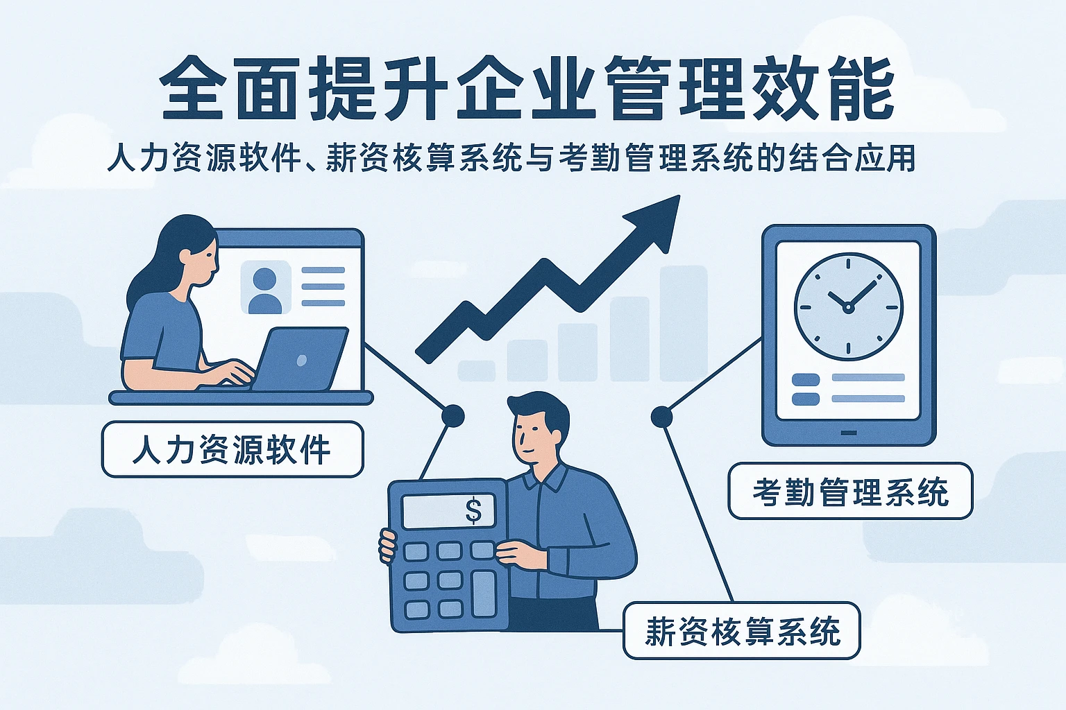 全面提升企业管理效能——人力资源软件、薪资核算系统与考勤管理系统的结合应用