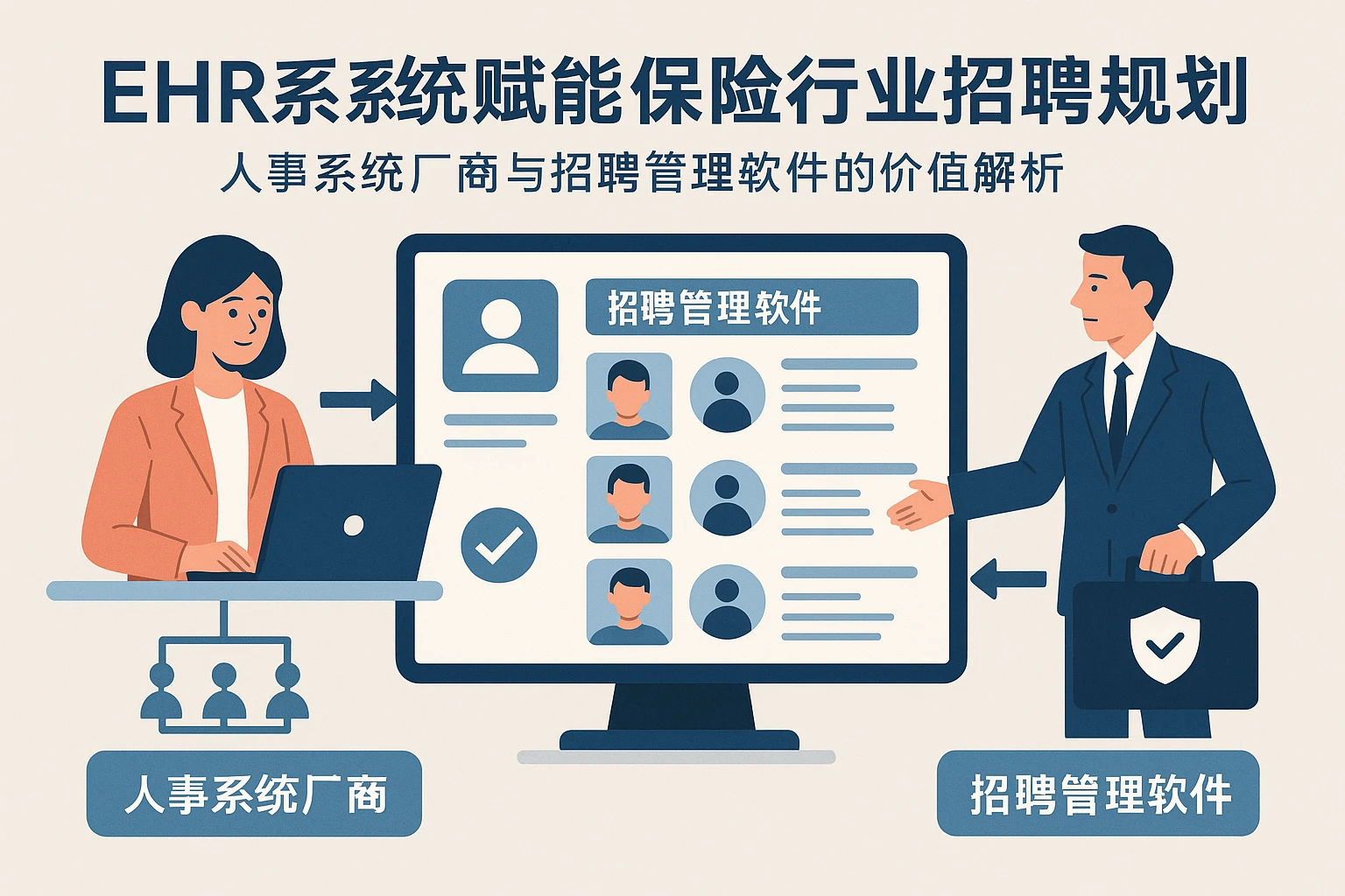 EHR系统赋能保险行业招聘规划：人事系统厂商与招聘管理软件的价值解析