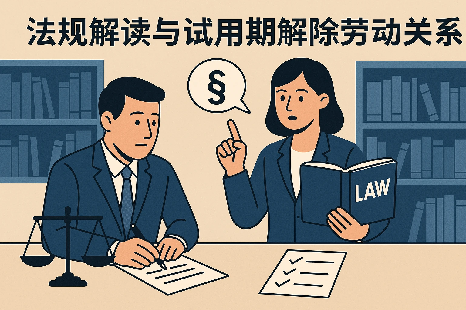 法规解读与试用期解除劳动关系