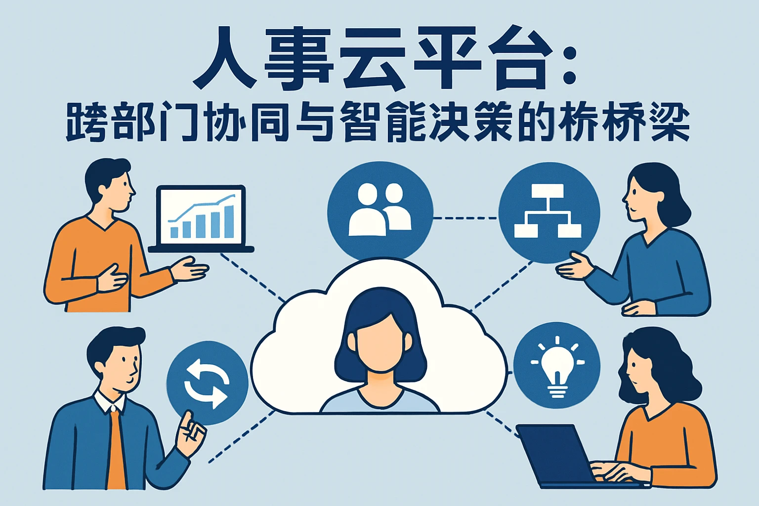 人事云平台：跨部门协同与智能决策的桥梁