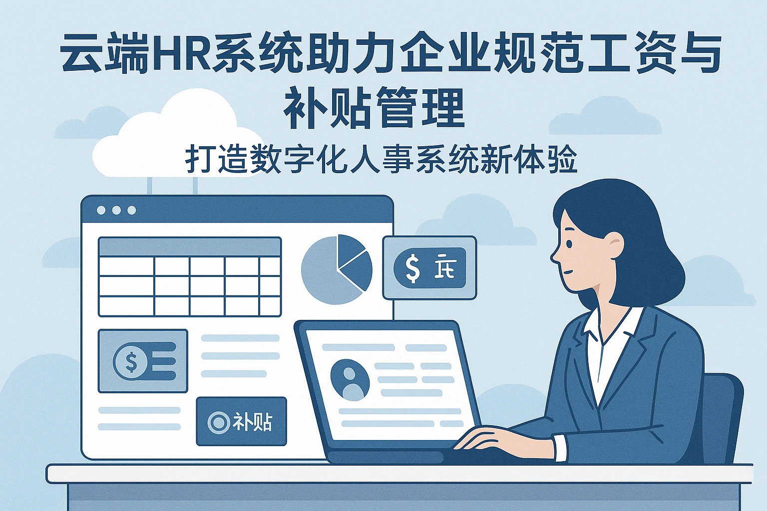 云端HR系统助力企业规范工资与补贴管理——打造数字化人事系统新体验