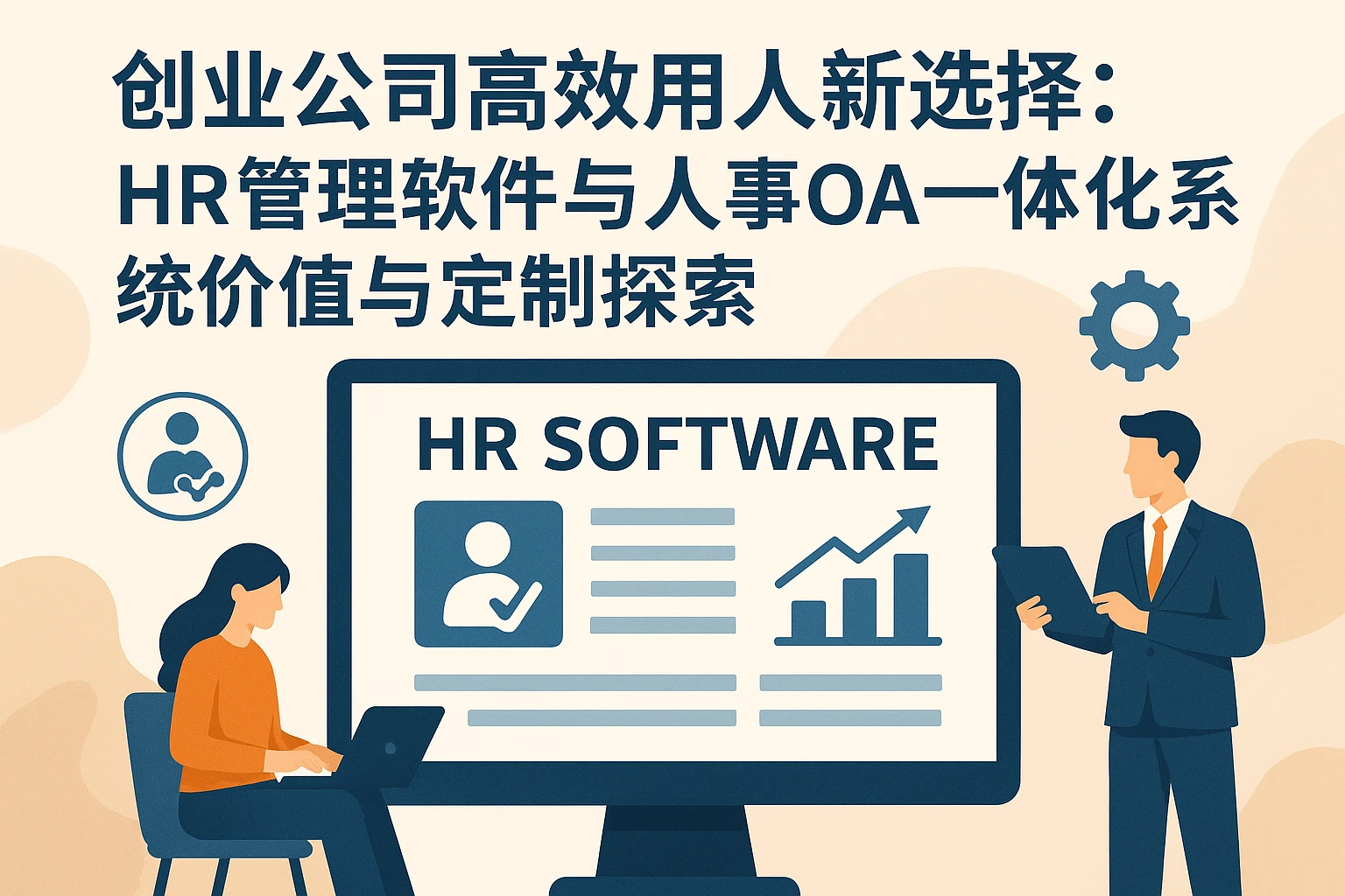 创业公司高效用人新选择：HR管理软件与人事OA一体化系统的价值与定制探索
