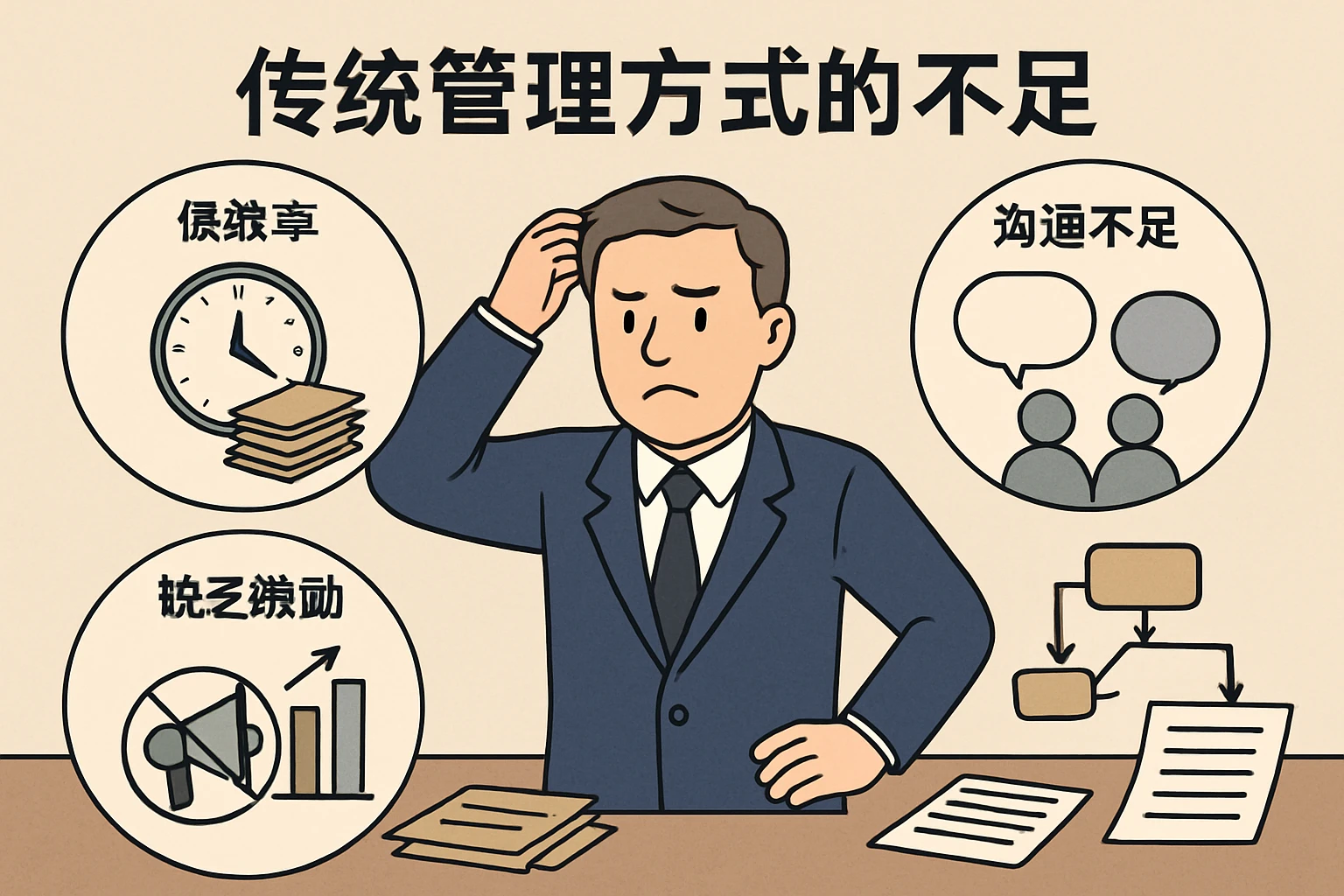 传统管理方式的不足