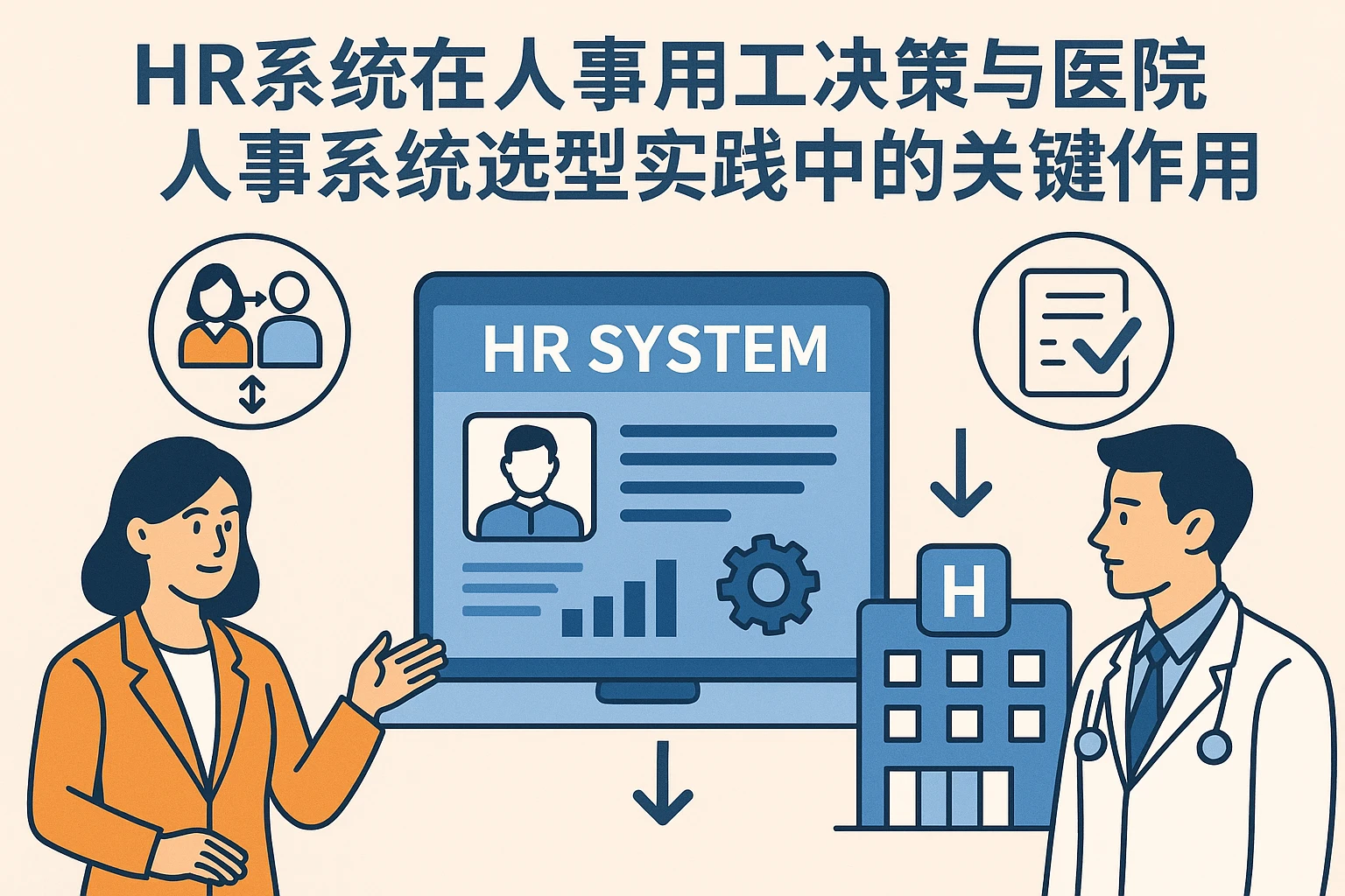 HR系统在人事用工决策与医院人事系统选型实践中的关键作用
