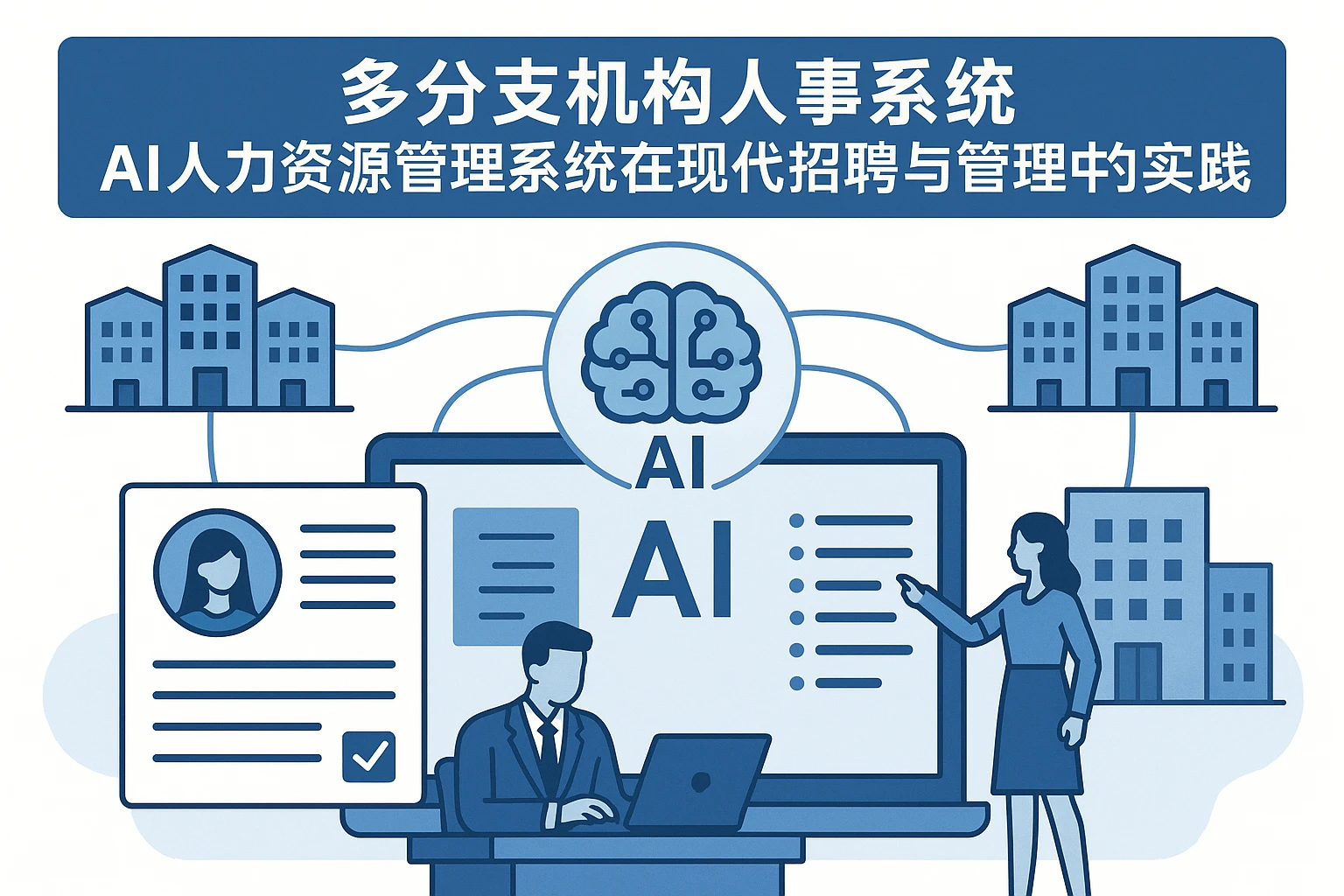 多分支机构人事系统,AI人力资源管理系统在现代招聘与管理中的高效实践