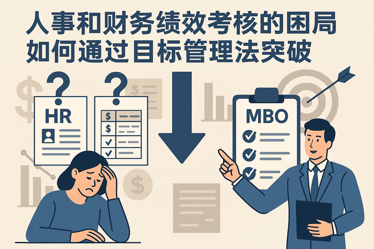 人事和财务绩效考核的困局如何通过目标管理法突破