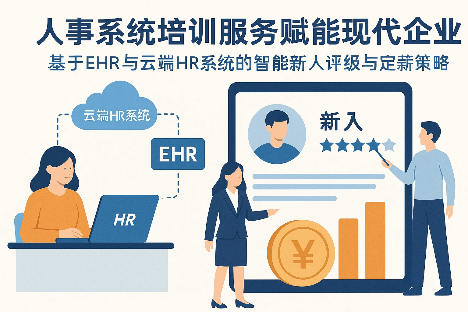 人事系统培训服务赋能现代企业：基于EHR与云端HR系统的智能新人评级与定薪策略