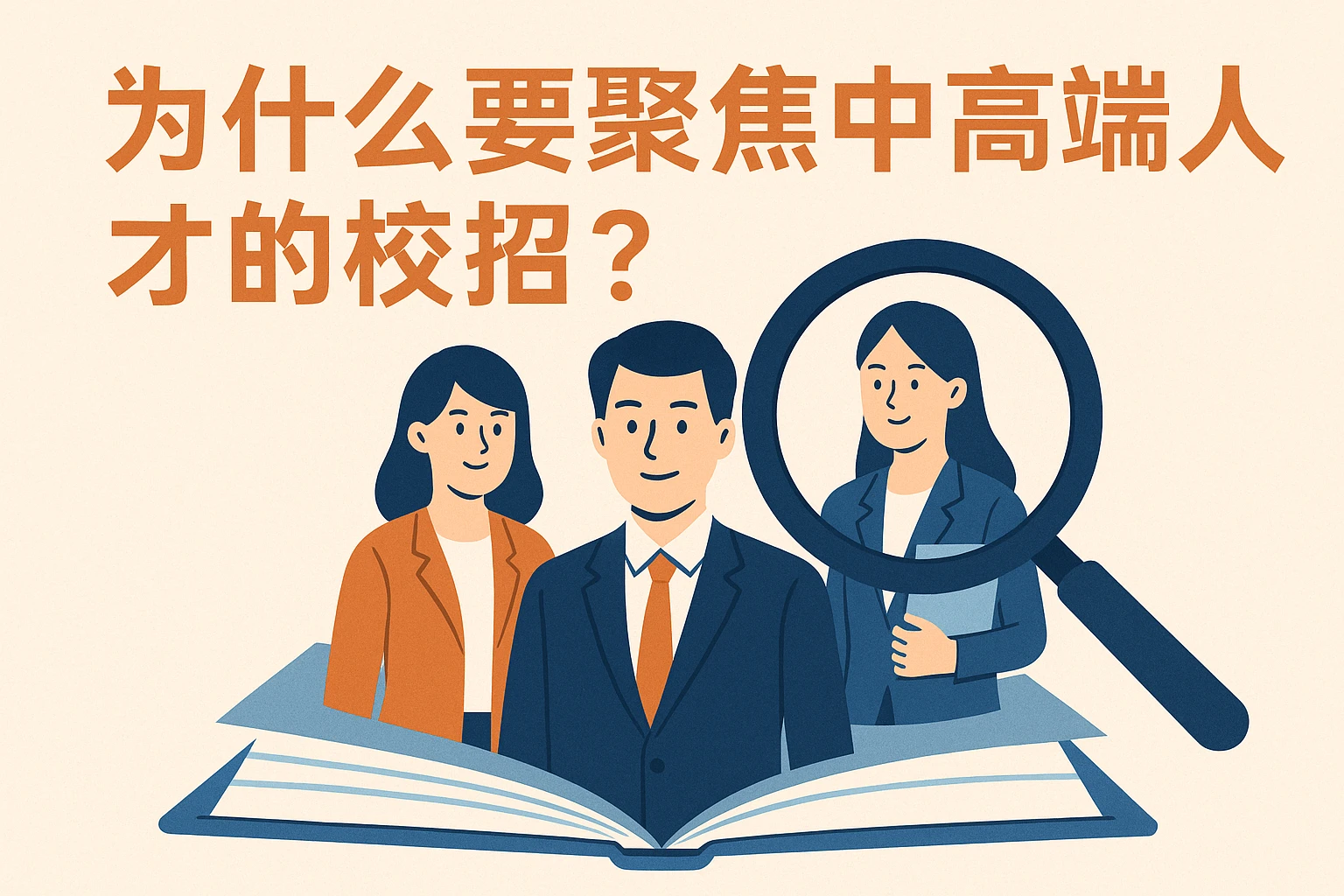 为什么要聚焦中高端人才的校招？