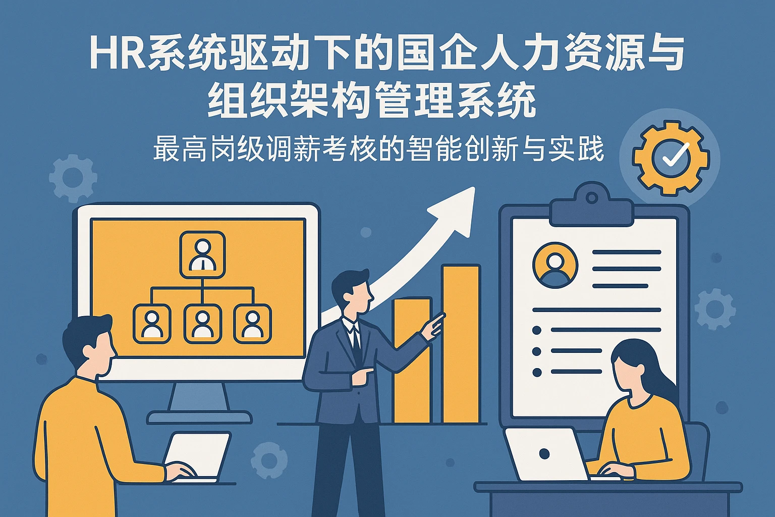 HR系统驱动下的国企人力资源与组织架构管理系统——最高岗级调薪考核的智能创新与实践