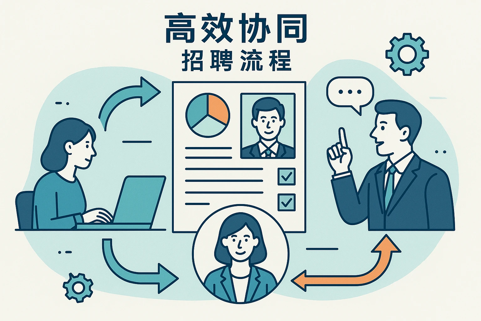招聘流程的高效协同