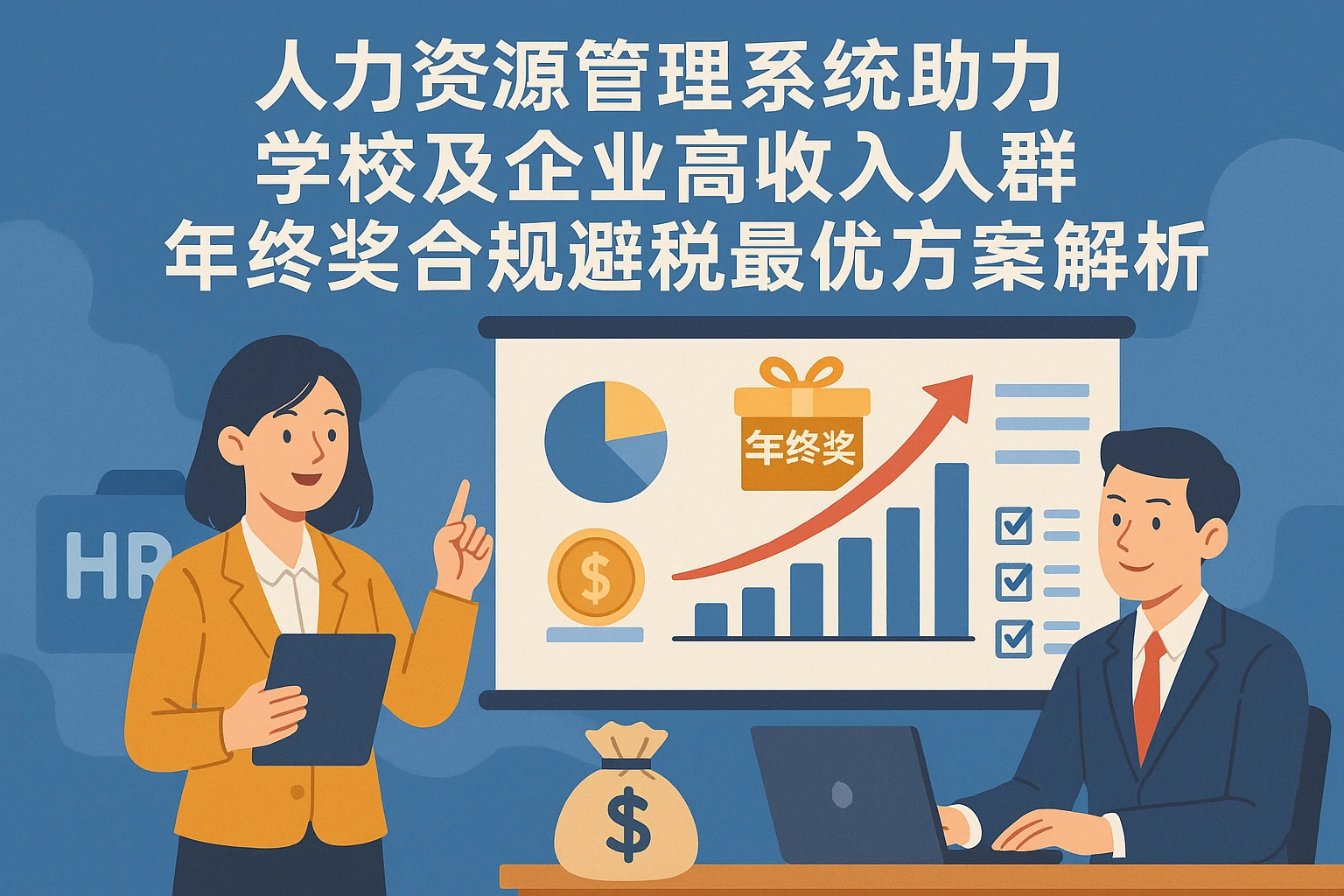人力资源管理系统助力学校及企业高收入人群年终奖合规避税最优方案解析