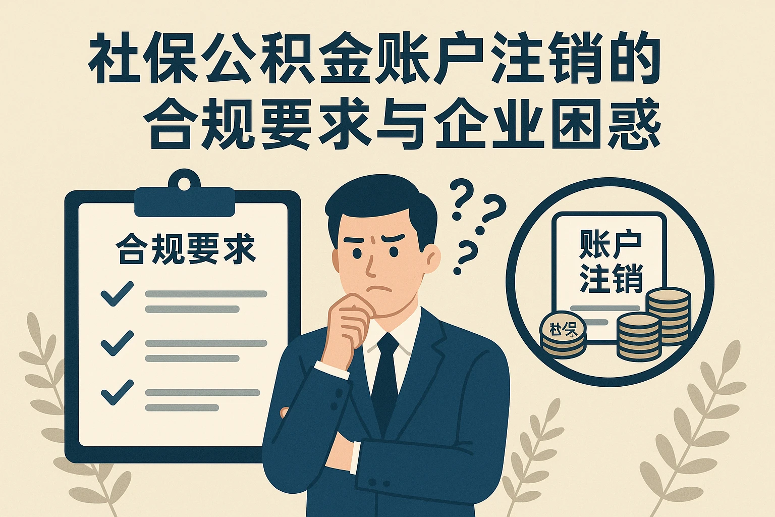社保公积金账户注销的合规要求与企业困惑