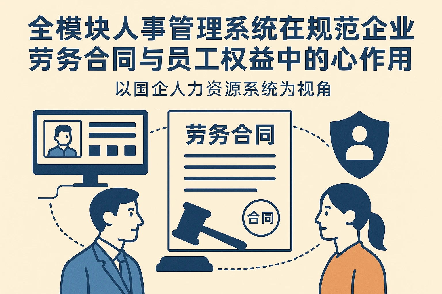 全模块人事管理系统在规范企业劳务合同与员工权益中的核心作用——以国企人力资源系统为视角