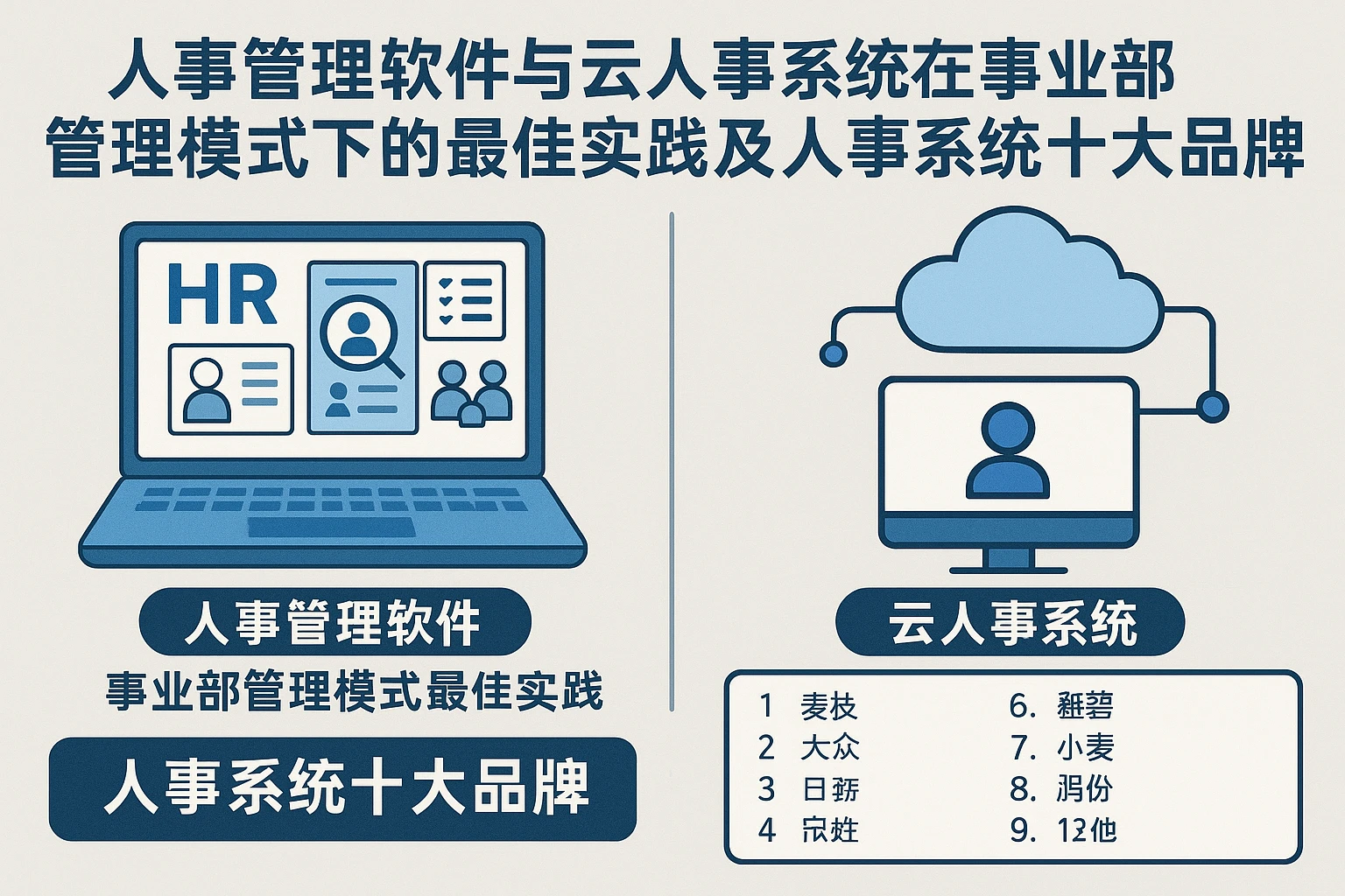 人事管理软件与云人事系统在事业部管理模式下的最佳实践及人事系统十大品牌推荐
