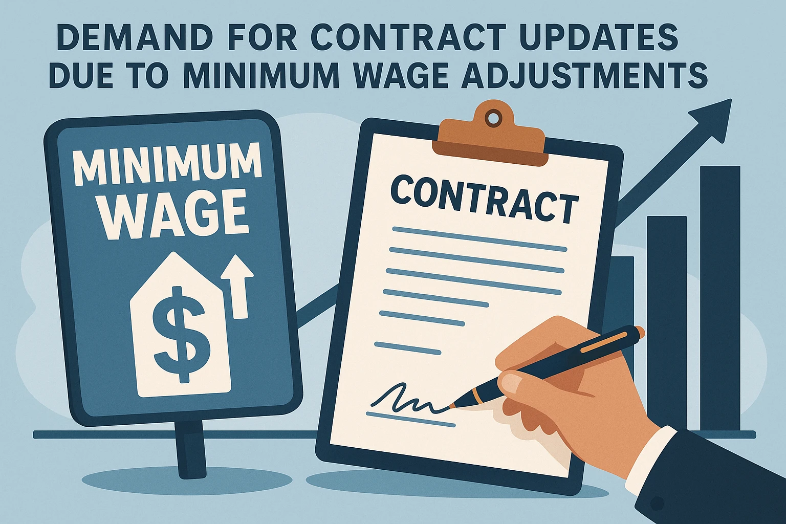 最低工资调整带来的合同更新需求