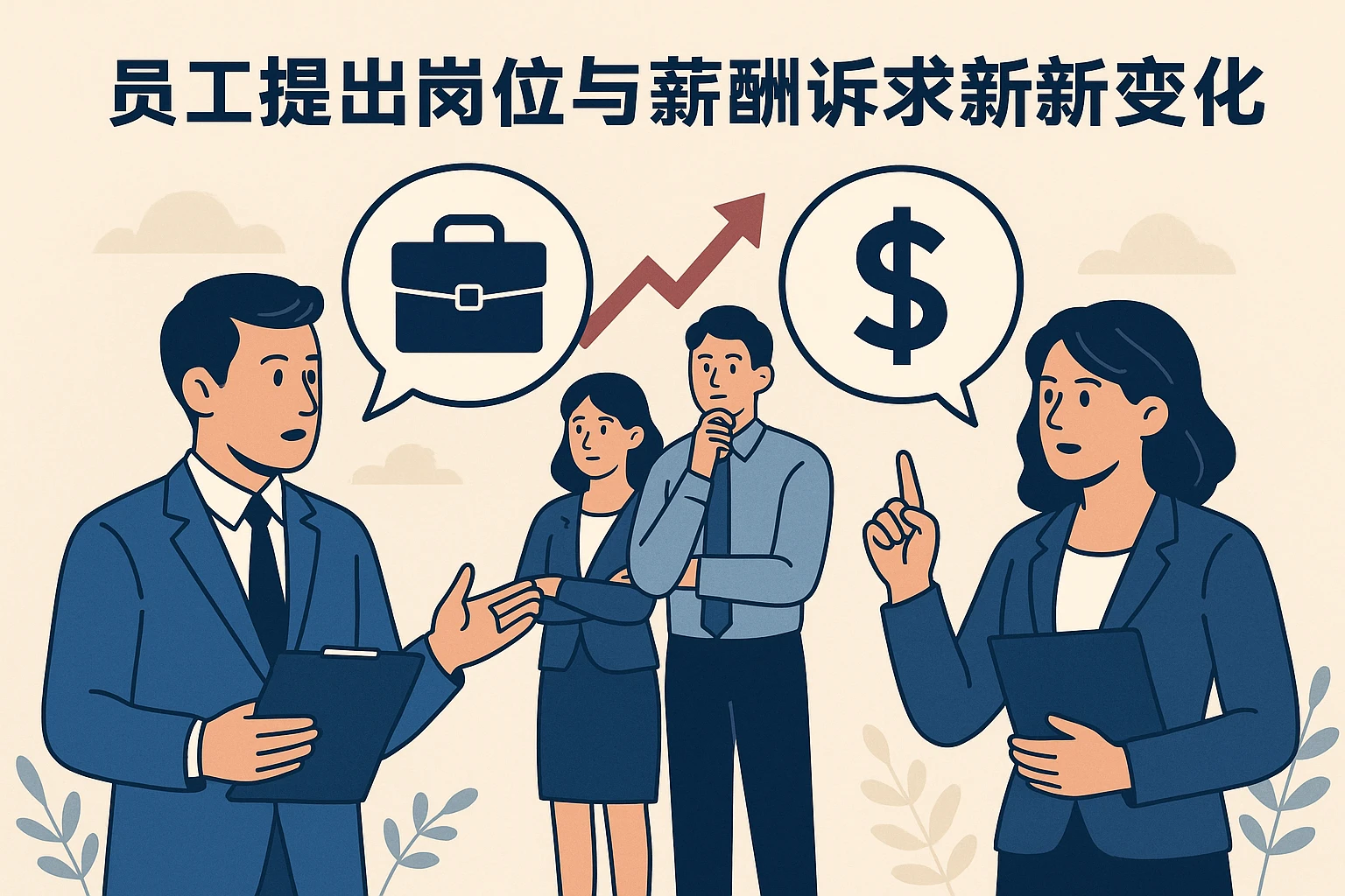 员工提出岗位与薪酬诉求的新变化