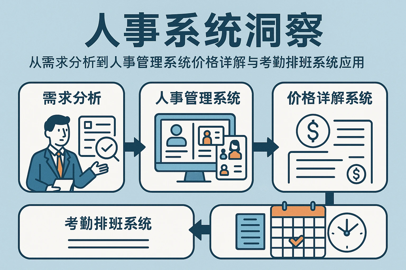 人事系统洞察：从需求分析到人事管理系统价格详解与考勤排班系统应用