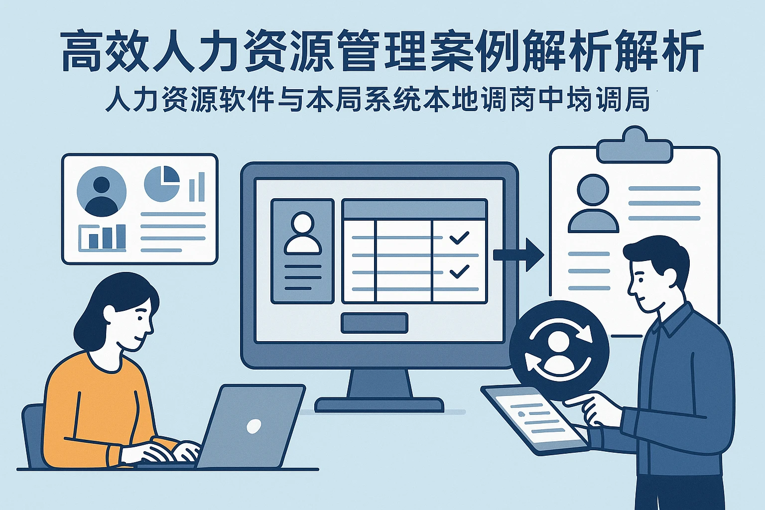 高效人力资源管理案例解析：人力资源软件与人事系统本地部署在人事调岗中的应用与价值