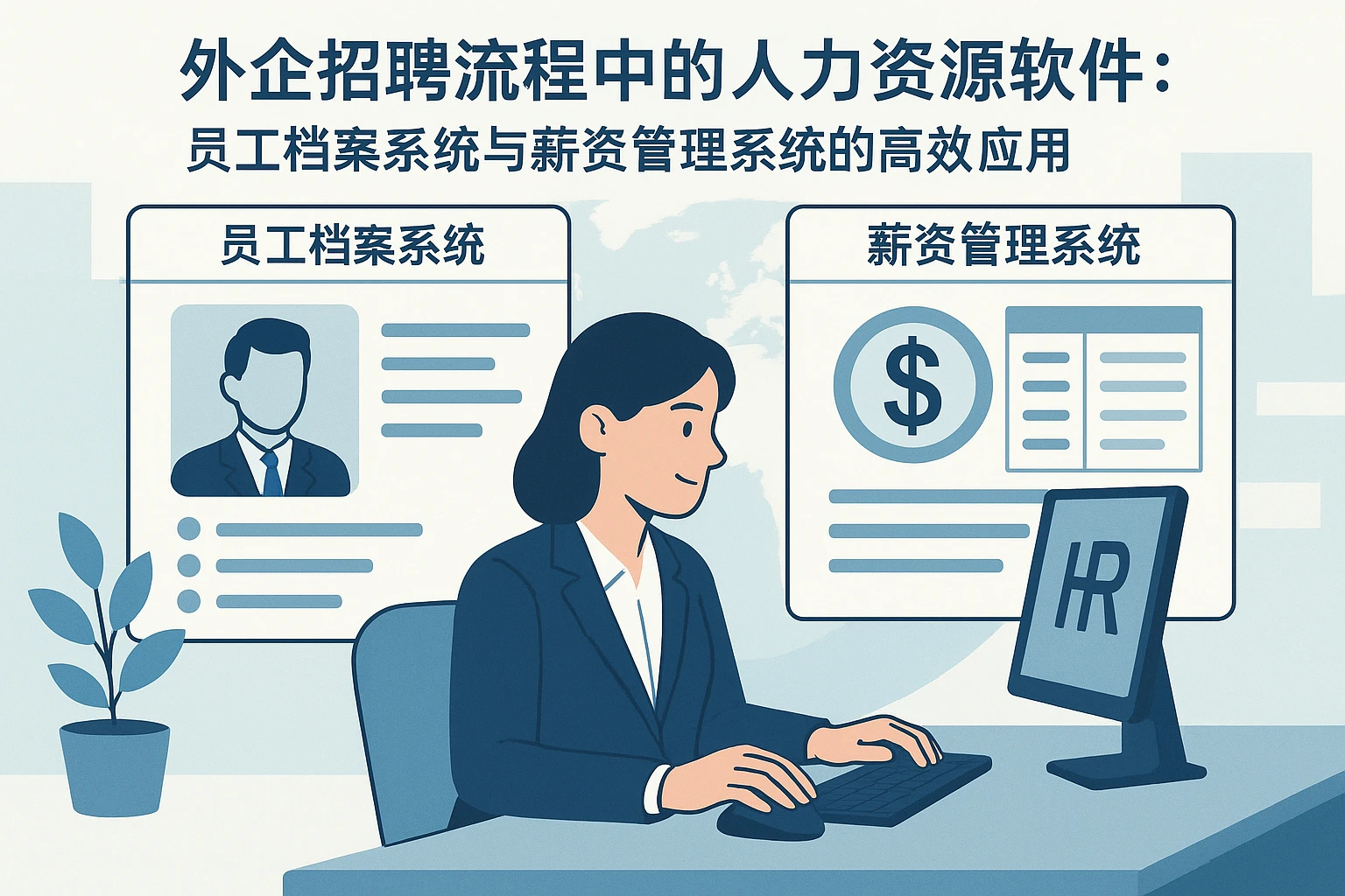 外企招聘流程中的人力资源软件：员工档案系统与薪资管理系统的高效应用
