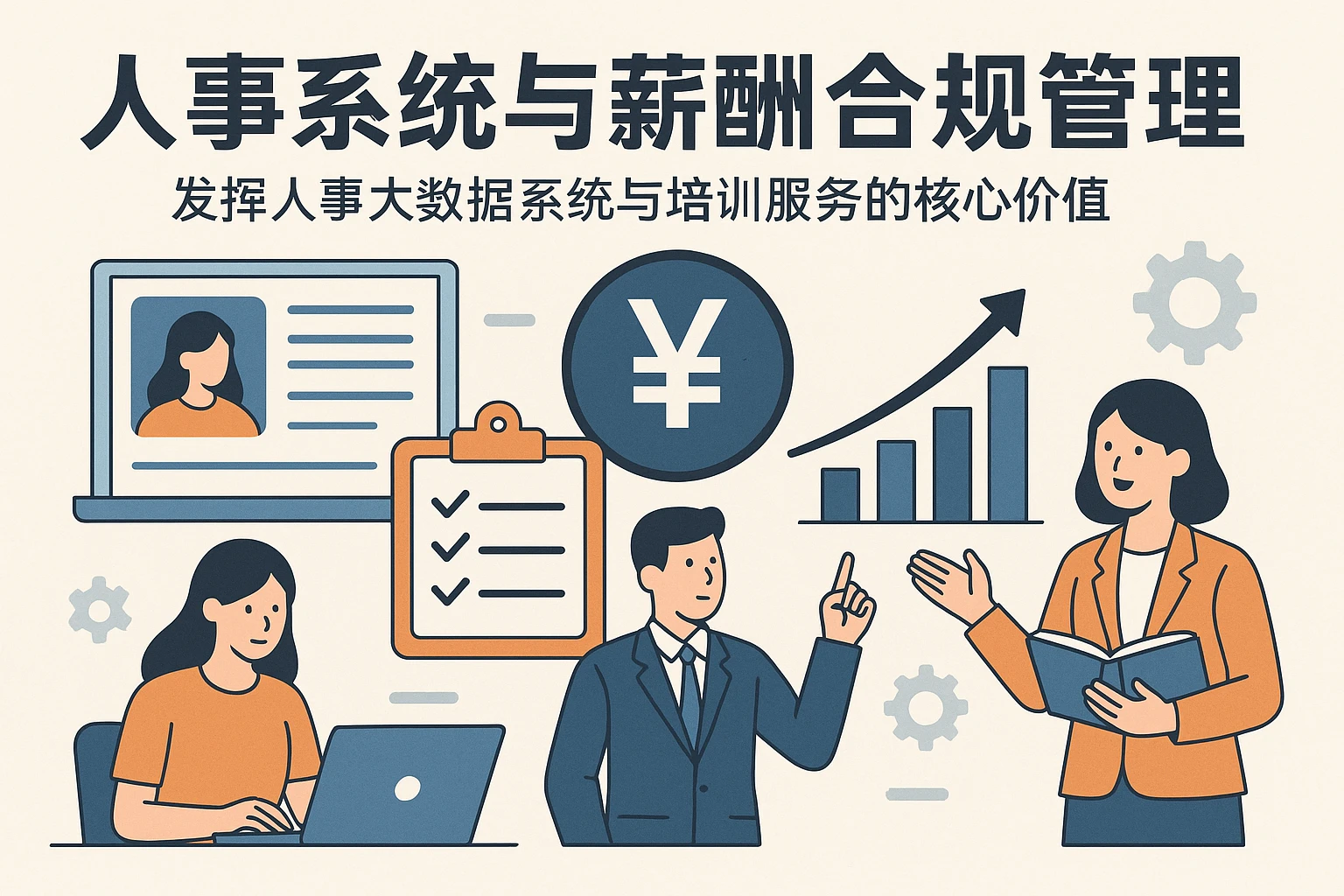 人事系统与薪酬合规管理：发挥人事大数据系统与培训服务的核心价值