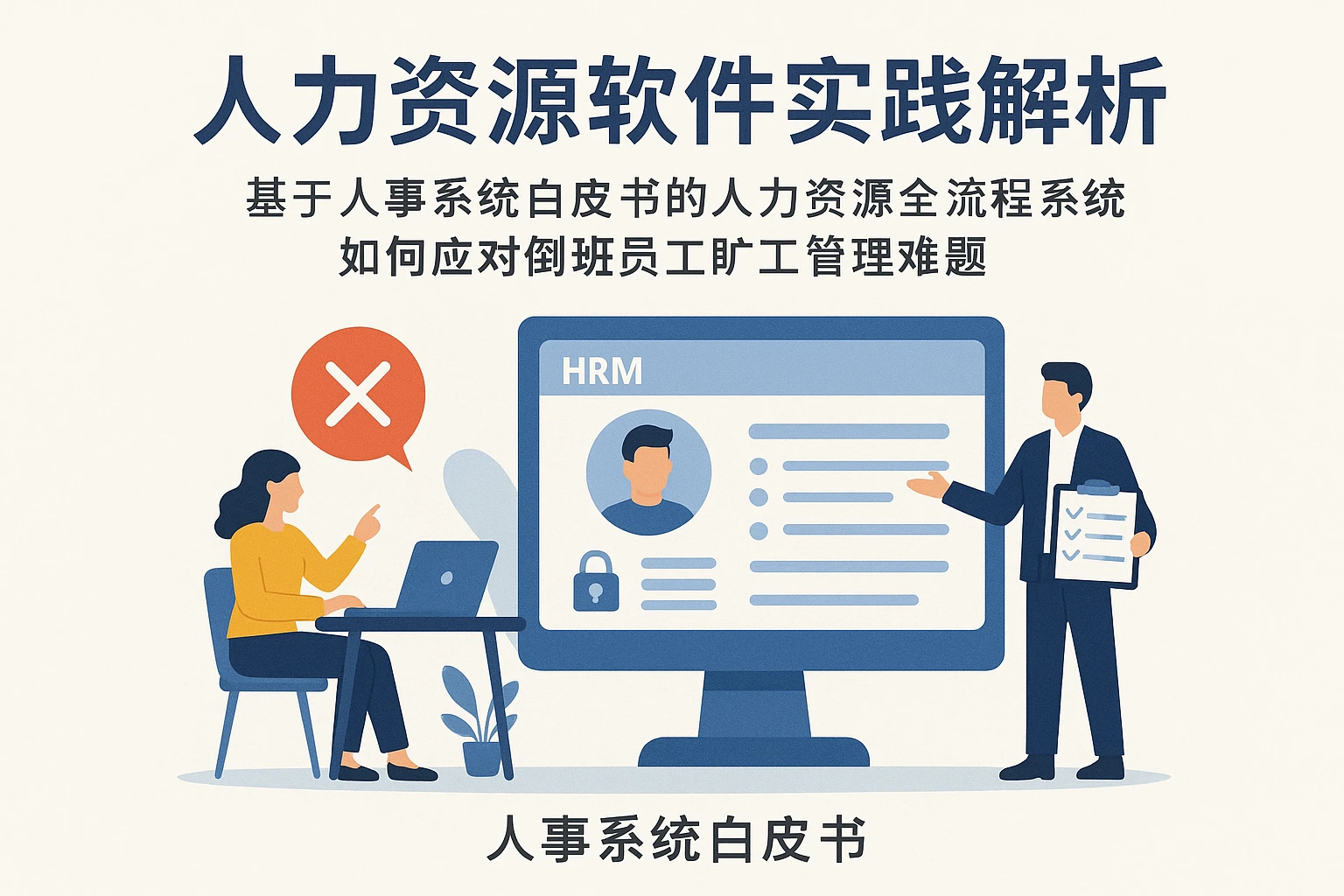 人力资源软件实践解析：基于人事系统白皮书的人力资源全流程系统如何应对倒班员工旷工管理难题