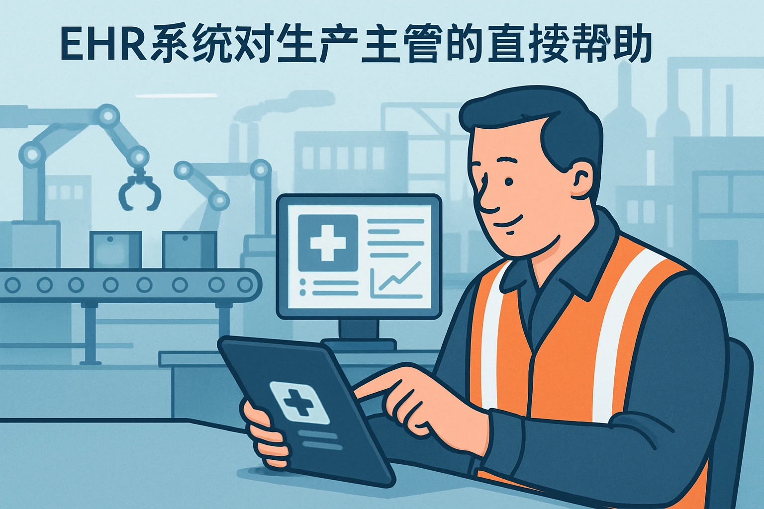 EHR系统对生产主管的直接帮助