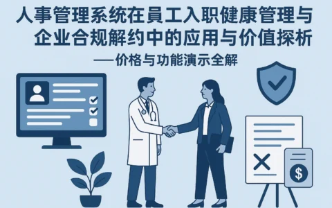 人事管理系统在员工入职健康管理与企业合规解约中的应用与价值探析——价格与功能演示全解