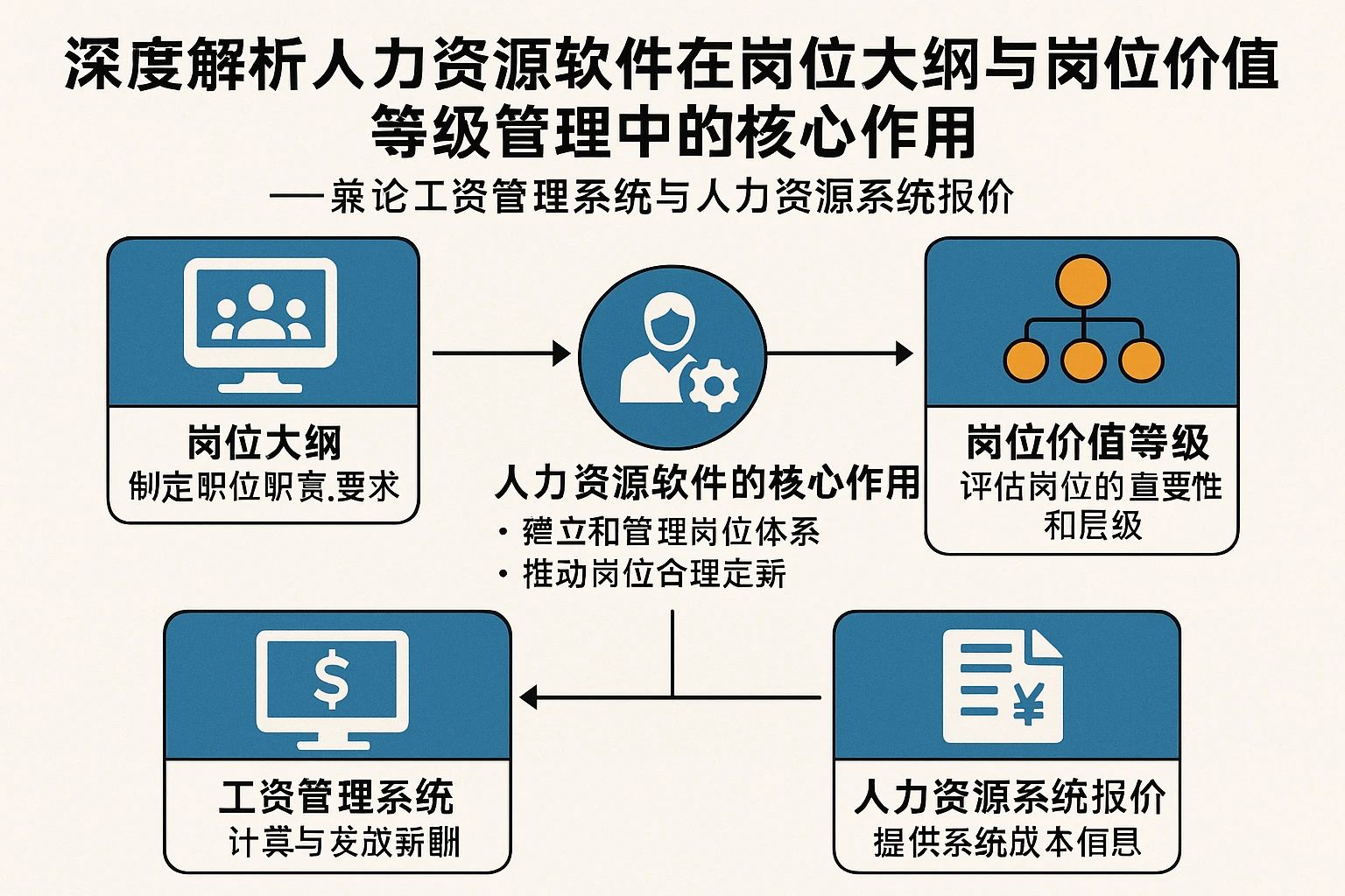 深度解析人力资源软件在岗位大纲与岗位价值等级管理中的核心作用——兼论工资管理系统与人力资源系统报价