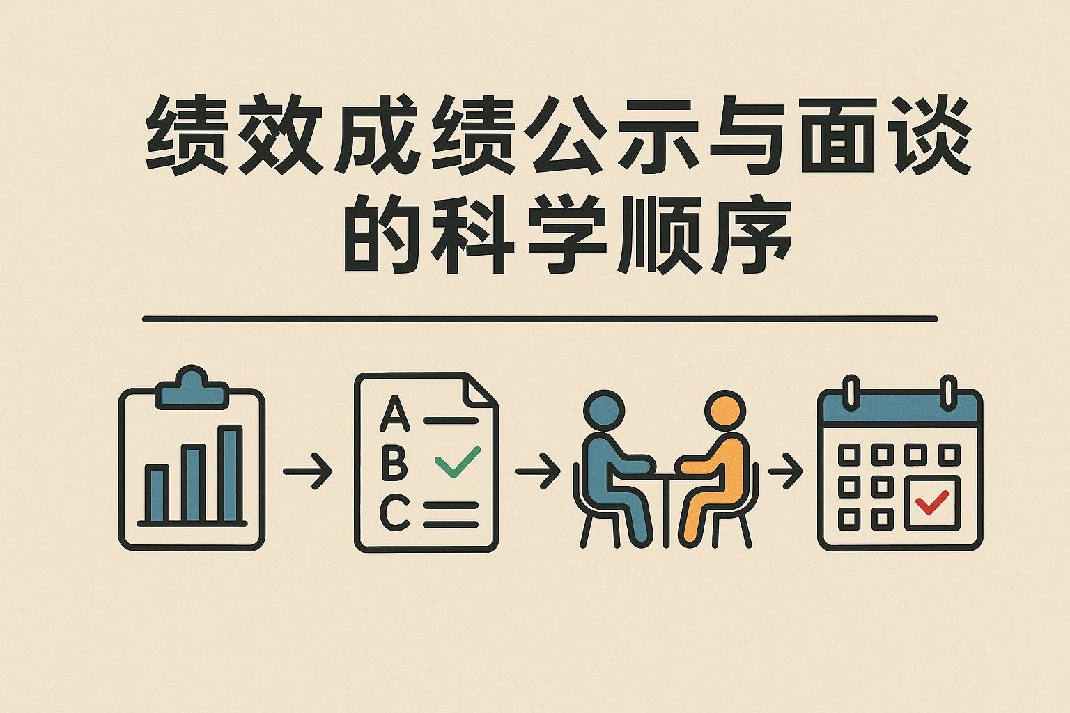 绩效成绩公示与面谈的科学顺序