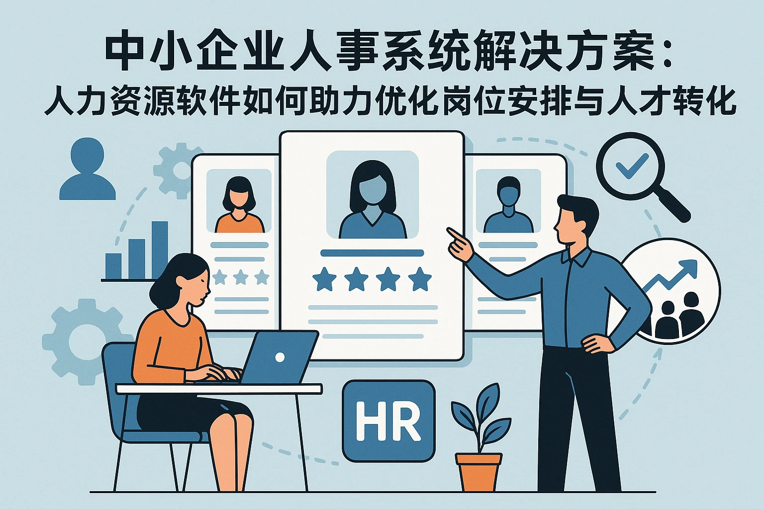 中小企业人事系统解决方案：人力资源软件如何助力优化岗位安排与人才转化