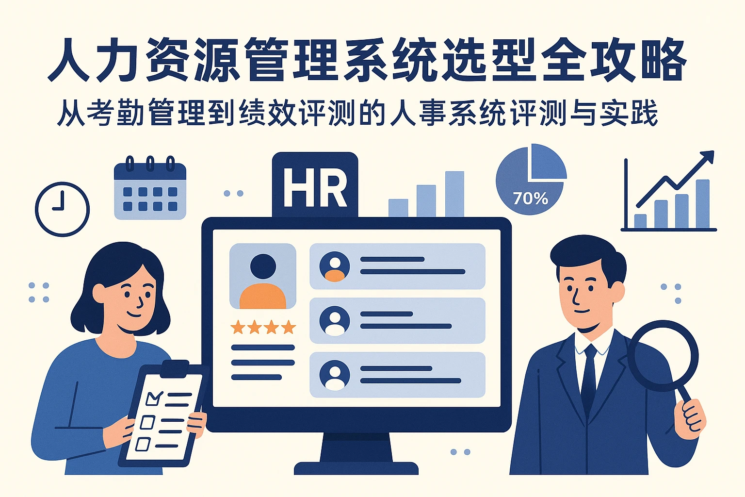 人力资源管理系统选型全攻略：从考勤管理到绩效评测的人事系统评测与实践