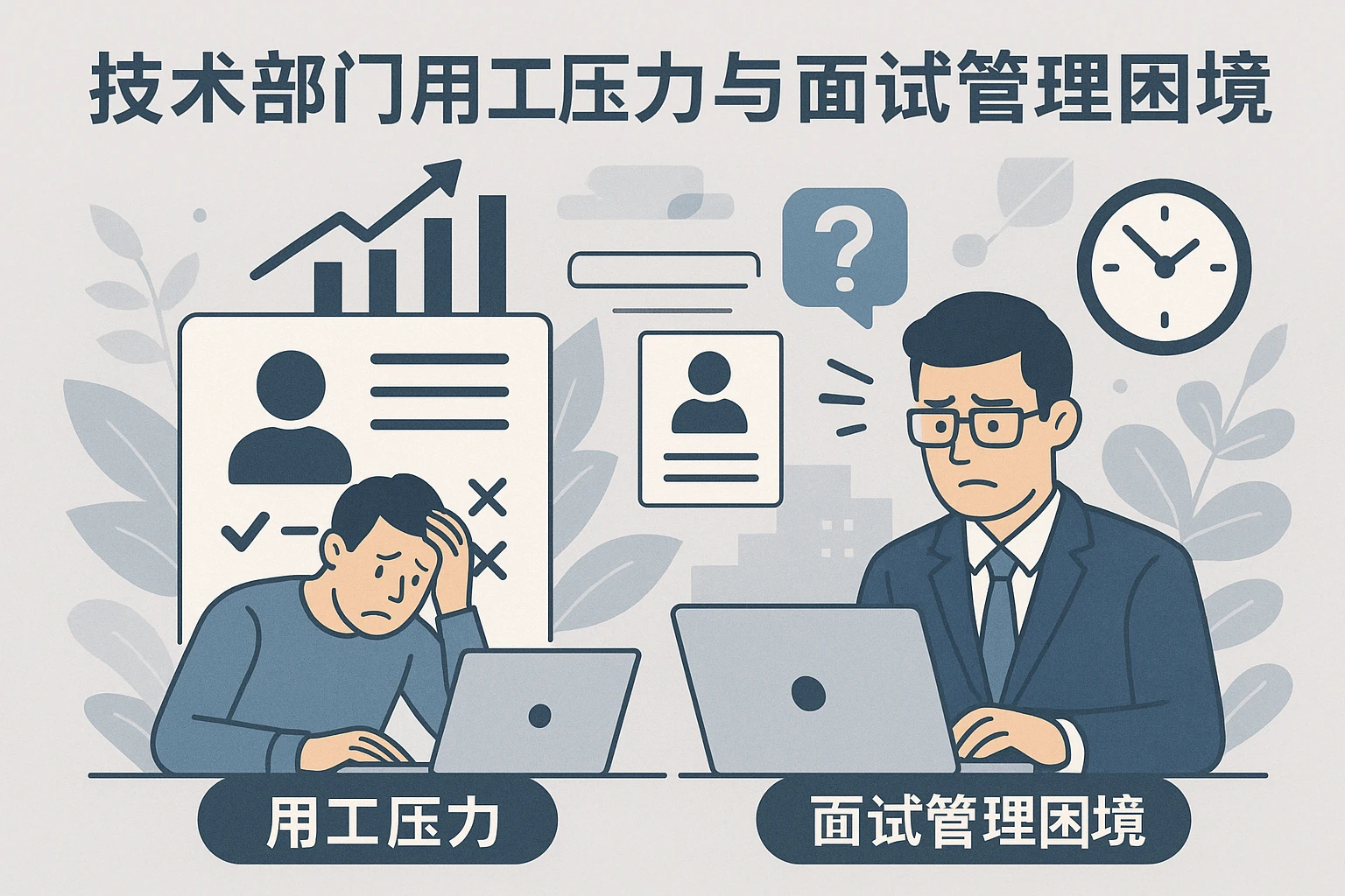 技术部门用工压力与复试管理困境
