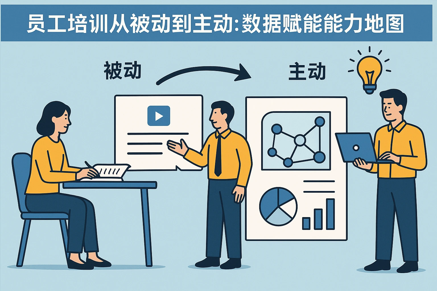 员工培训从被动到主动：数据赋能能力地图