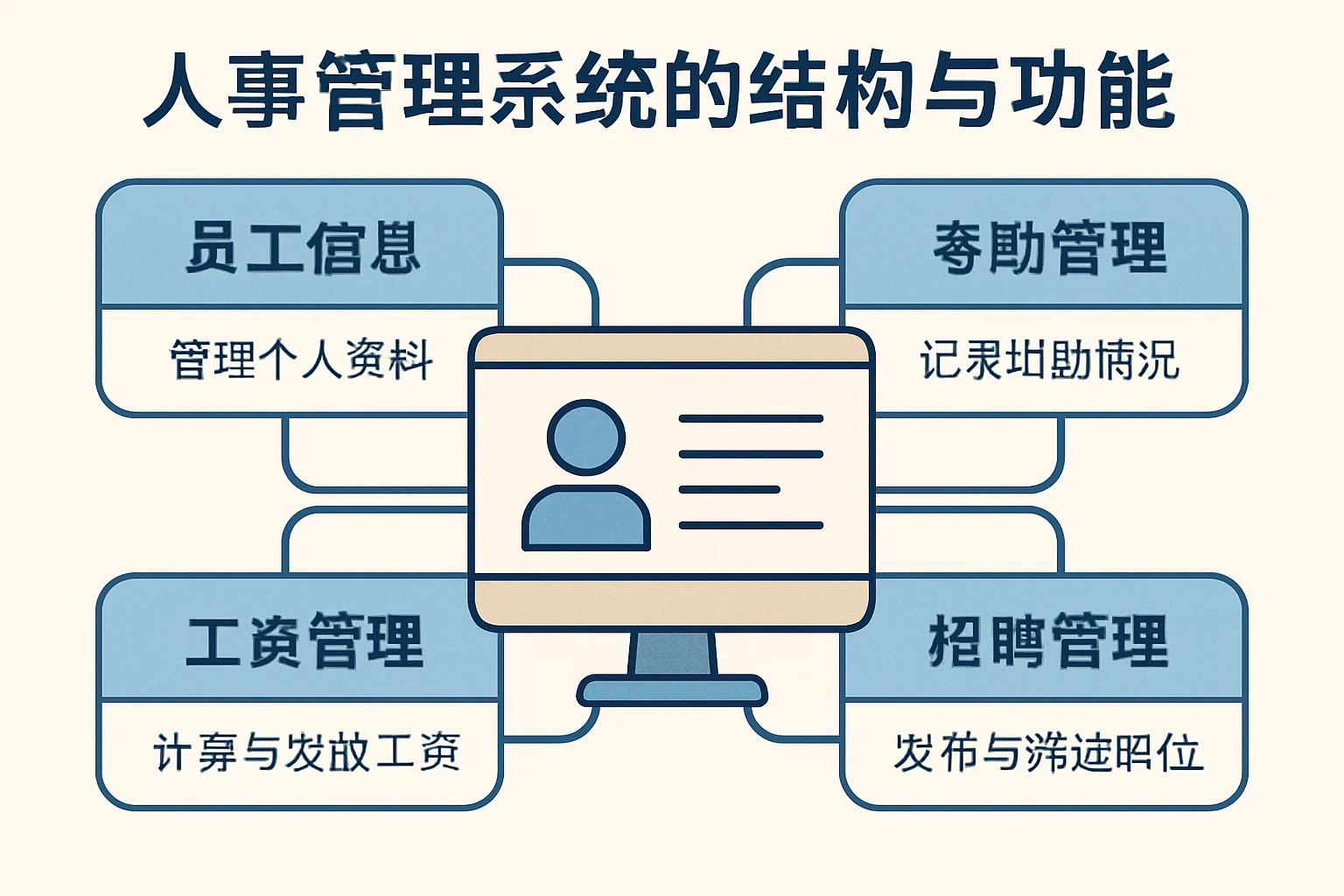 人事管理系统的结构与功能