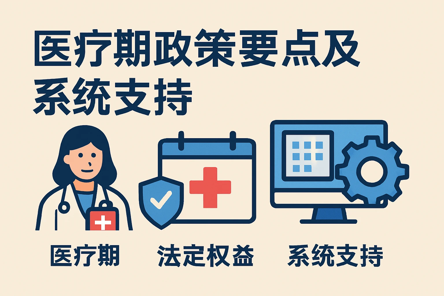 医疗期政策要点及系统支持