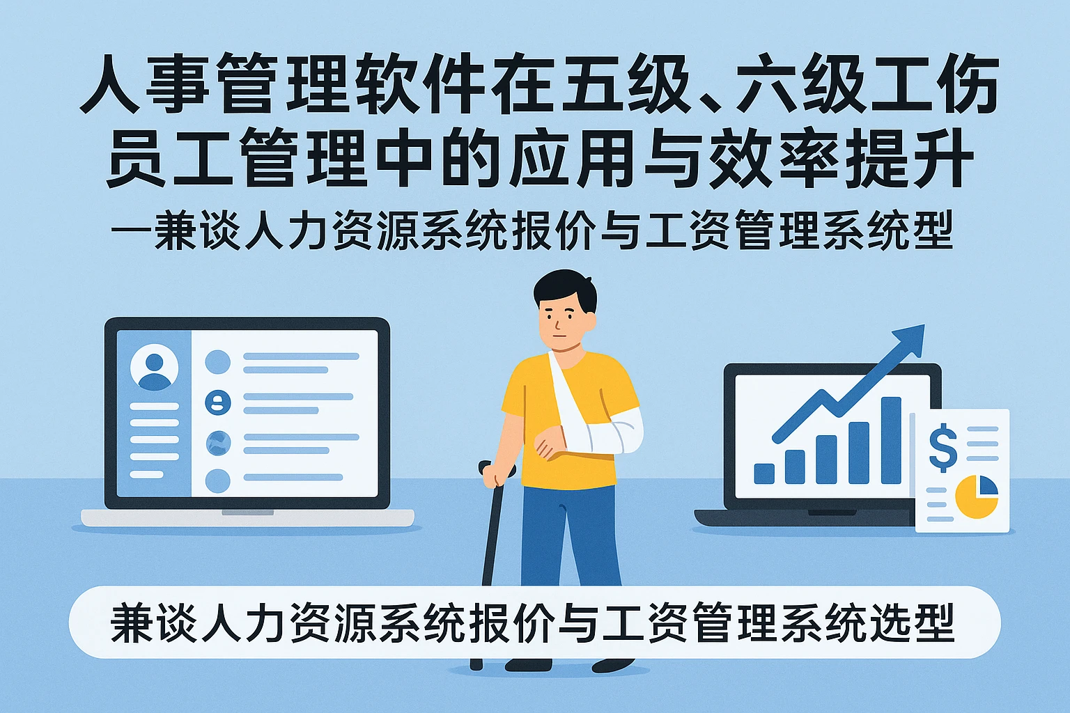 人事管理软件在五级、六级工伤员工管理中的应用与效率提升——兼谈人力资源系统报价与工资管理系统选型
