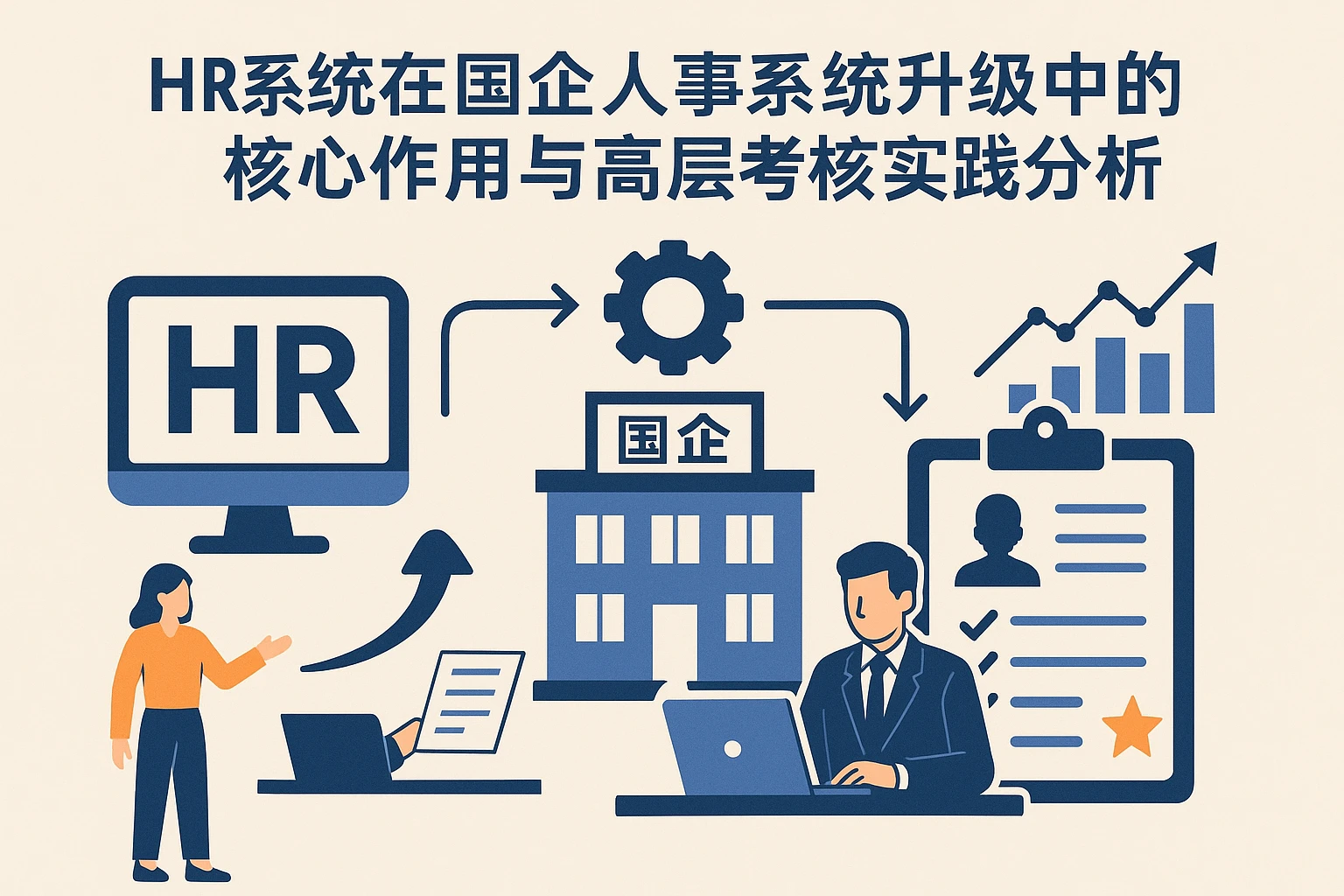 HR系统在国企人事系统升级中的核心作用与高层考核实践分析