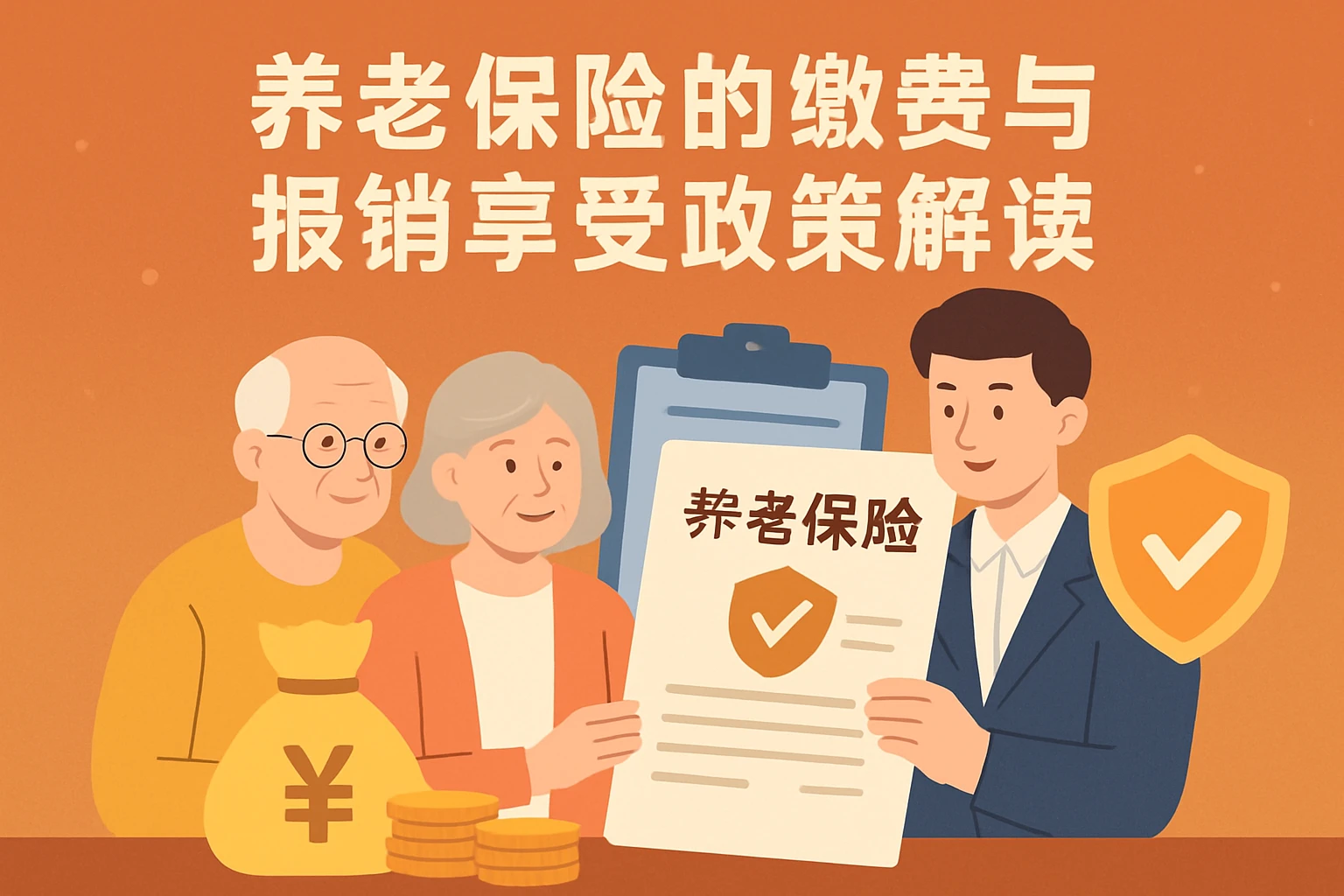 养老保险的缴费与报销享受政策解读