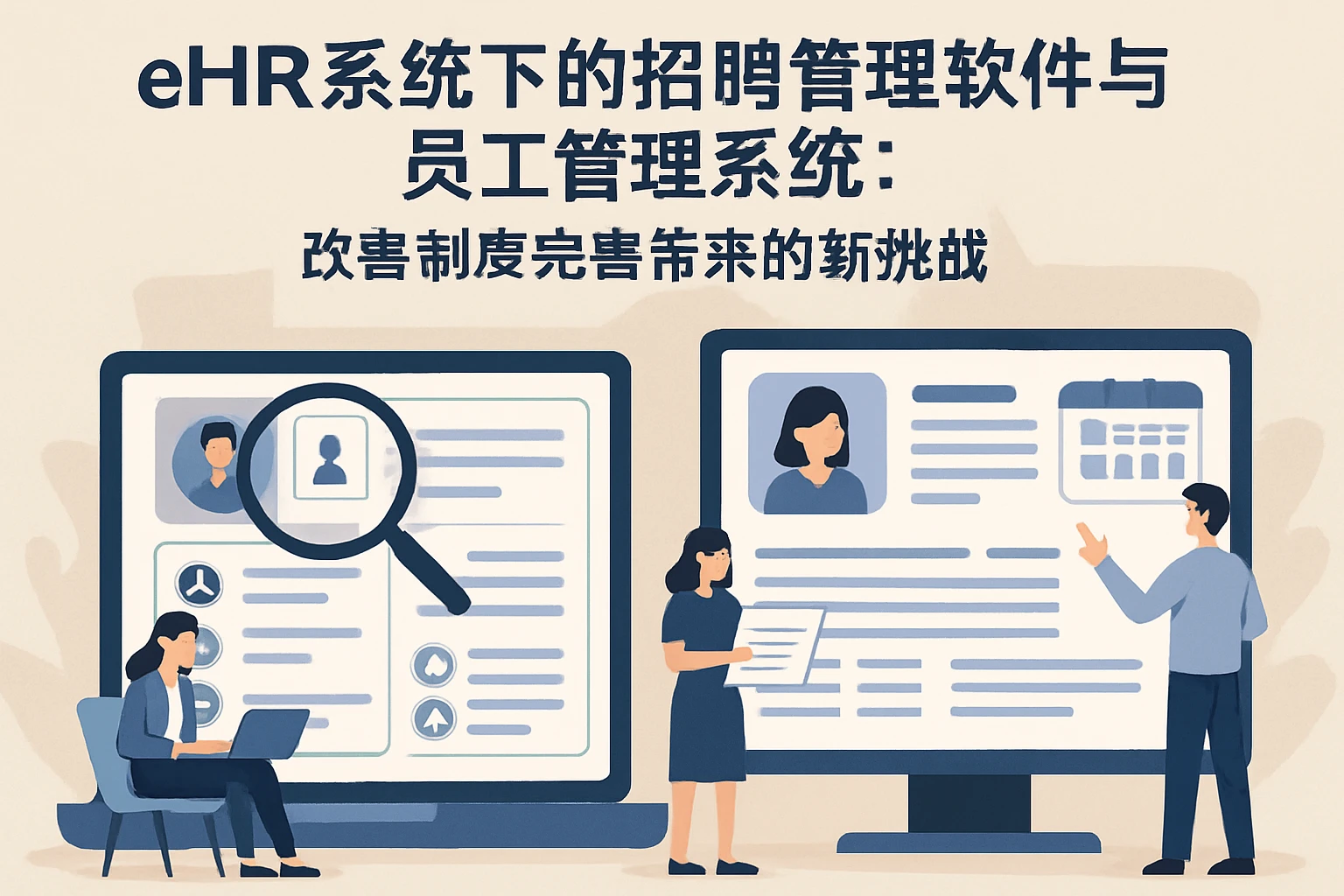eHR系统下的招聘管理软件与员工管理系统：改善制度完善带来的新挑战