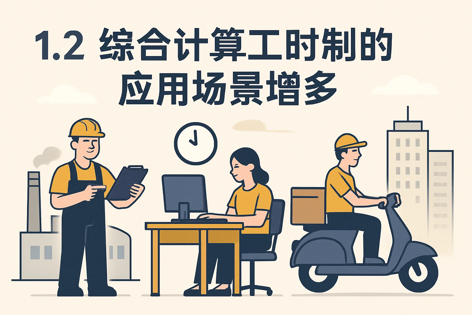 1.2 综合计算工时制的应用场景增多