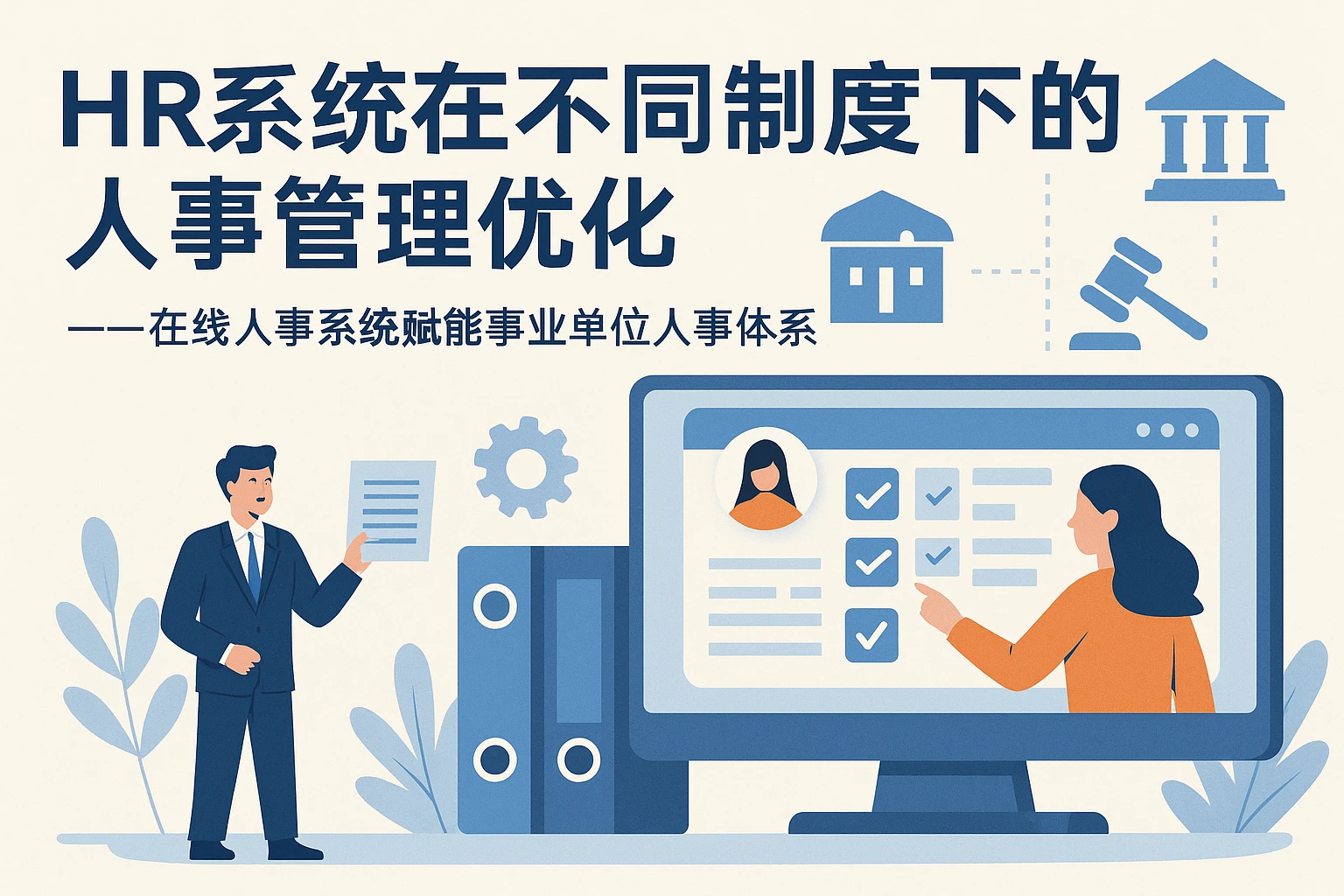 HR系统在不同制度下的人事管理优化——在线人事系统赋能事业单位人事体系