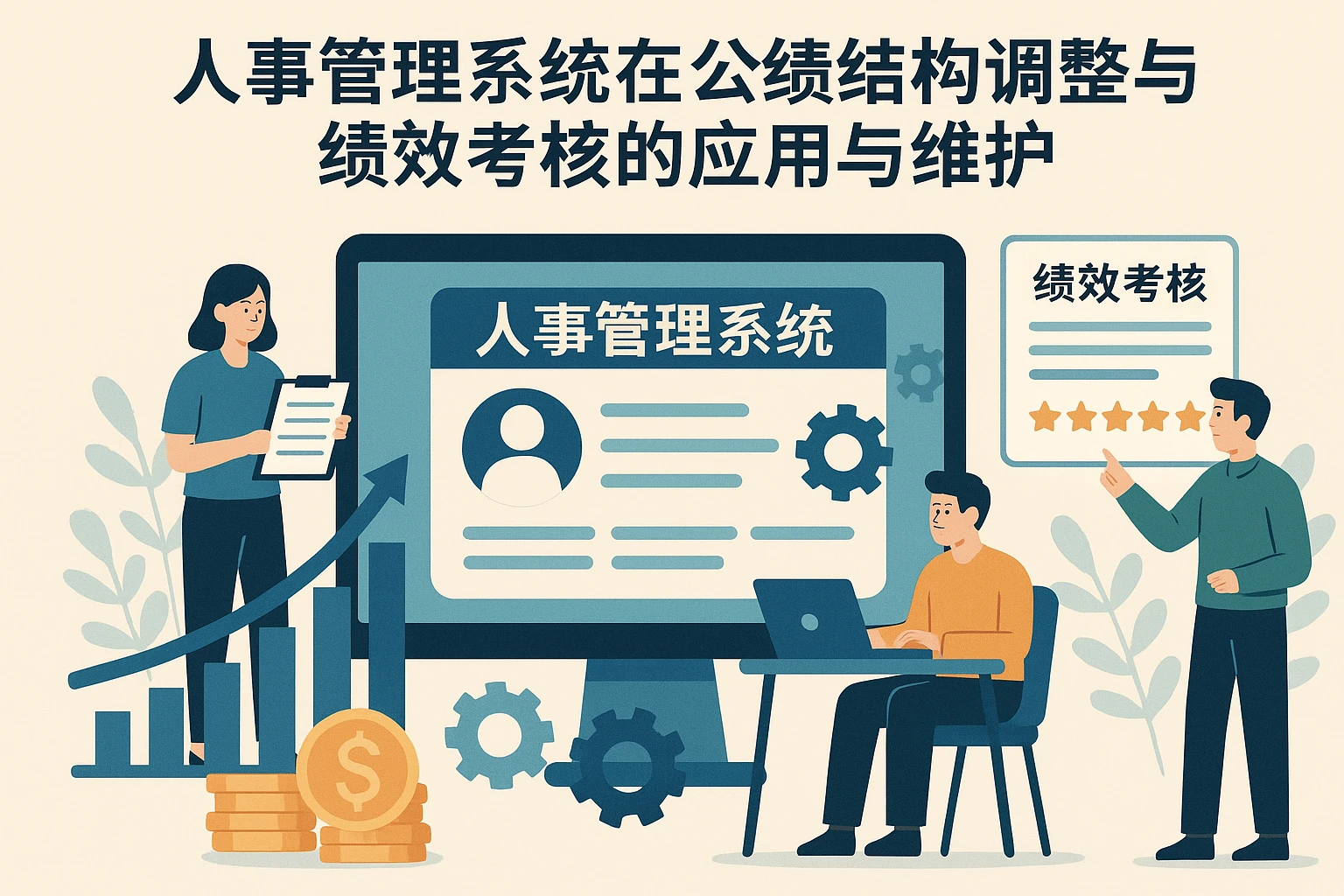 人事管理系统在工资结构调整与绩效考核中的应用与维护