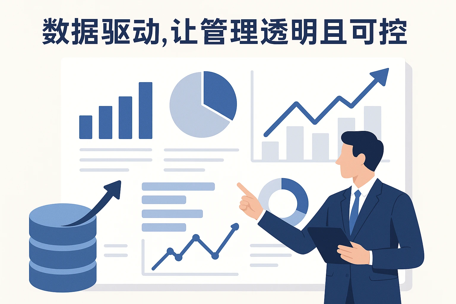 数据驱动,让管理透明且可控